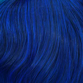 15" Weft Extension - Blue Black Fusion