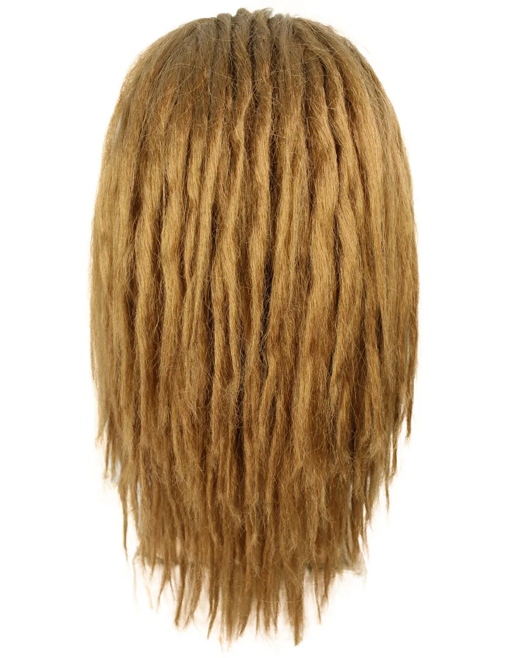 Adult Men's Brown Dreadlock Wig with Beard Set| Perfect for Halloween| Flame-retardant Synthetic Fiber