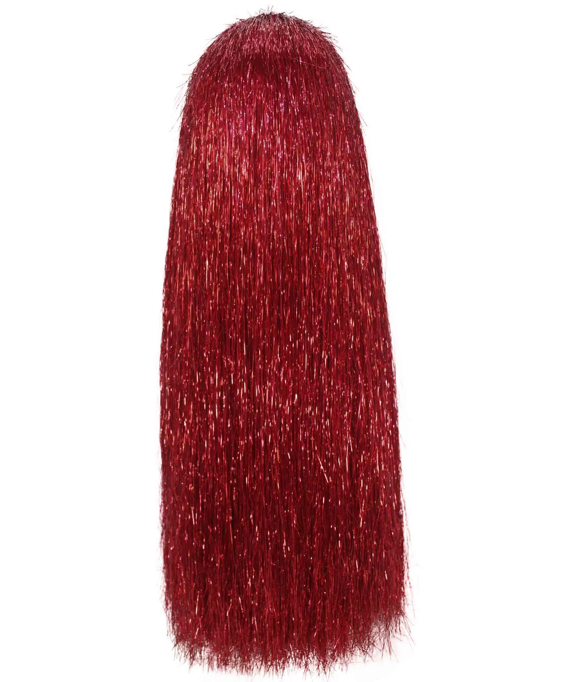 Adult Women Long Tinsel Wig Collection | Party Ready Fancy Cosplay Halloween Wig | Premium Breathable Capless Cap