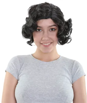 Adult Women's Fantasy Movie Character Wig , Black TV/Movie Wigs , Premium Breathable Capless Cap