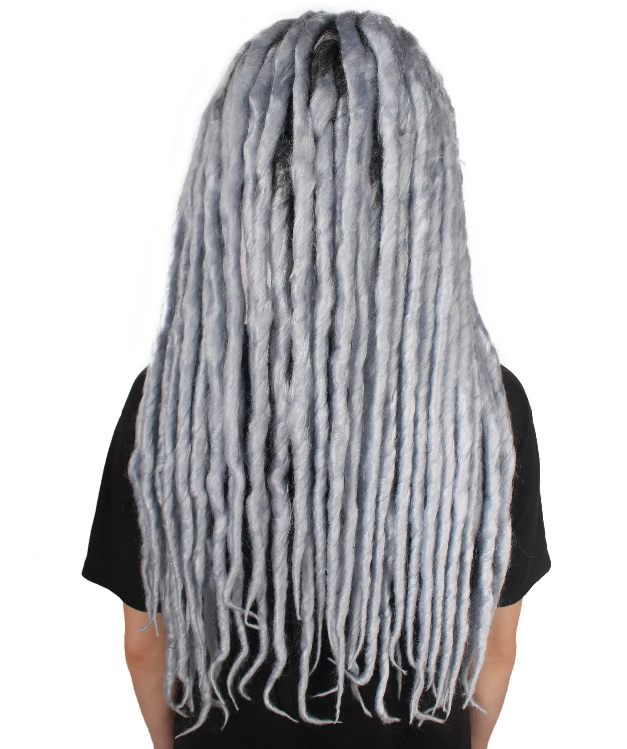 Adult Women's Long Dreadlocks Wig - Multiple Color Options.