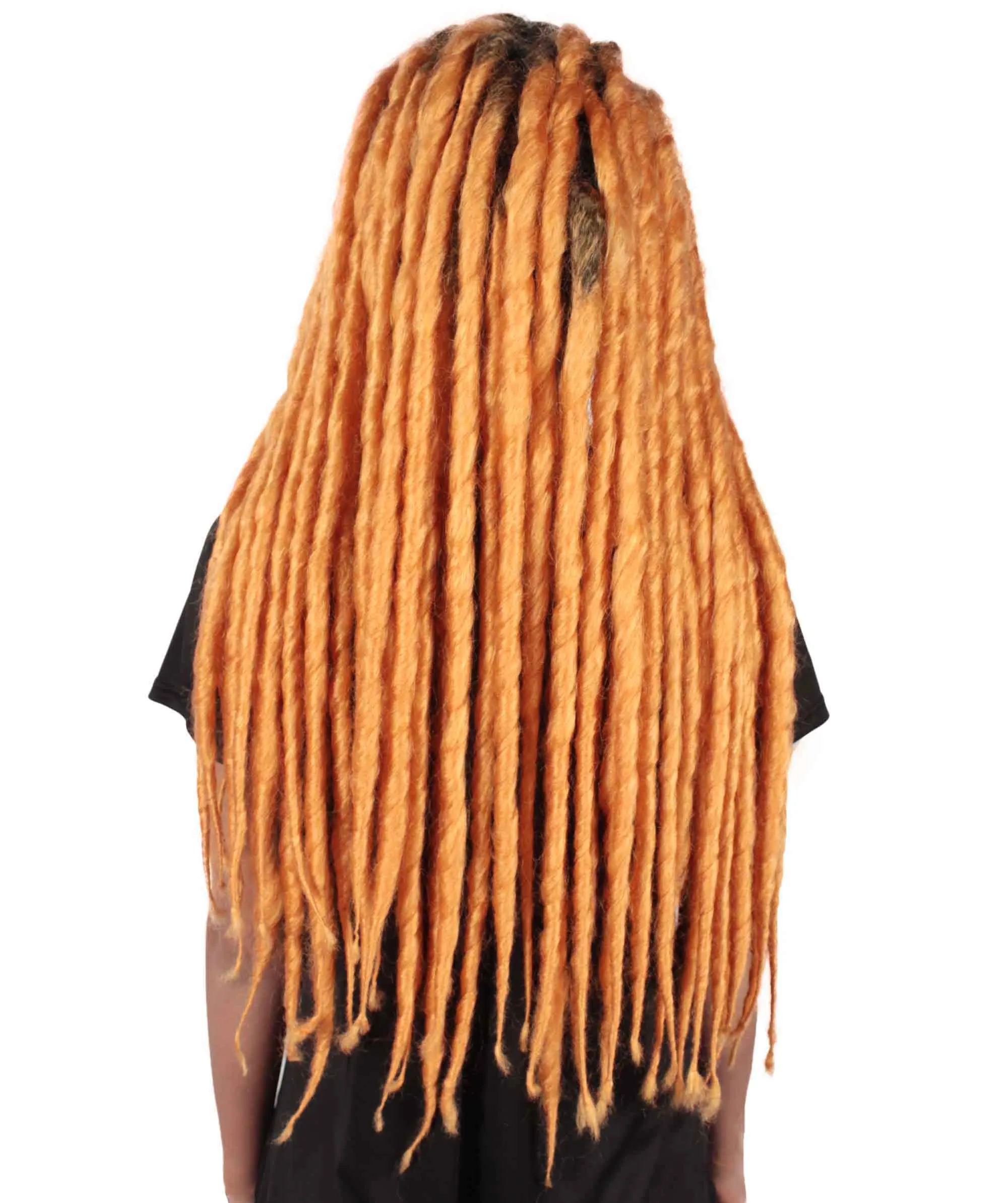 Adult Women's Long Dreadlocks Wig - Multiple Color Options.