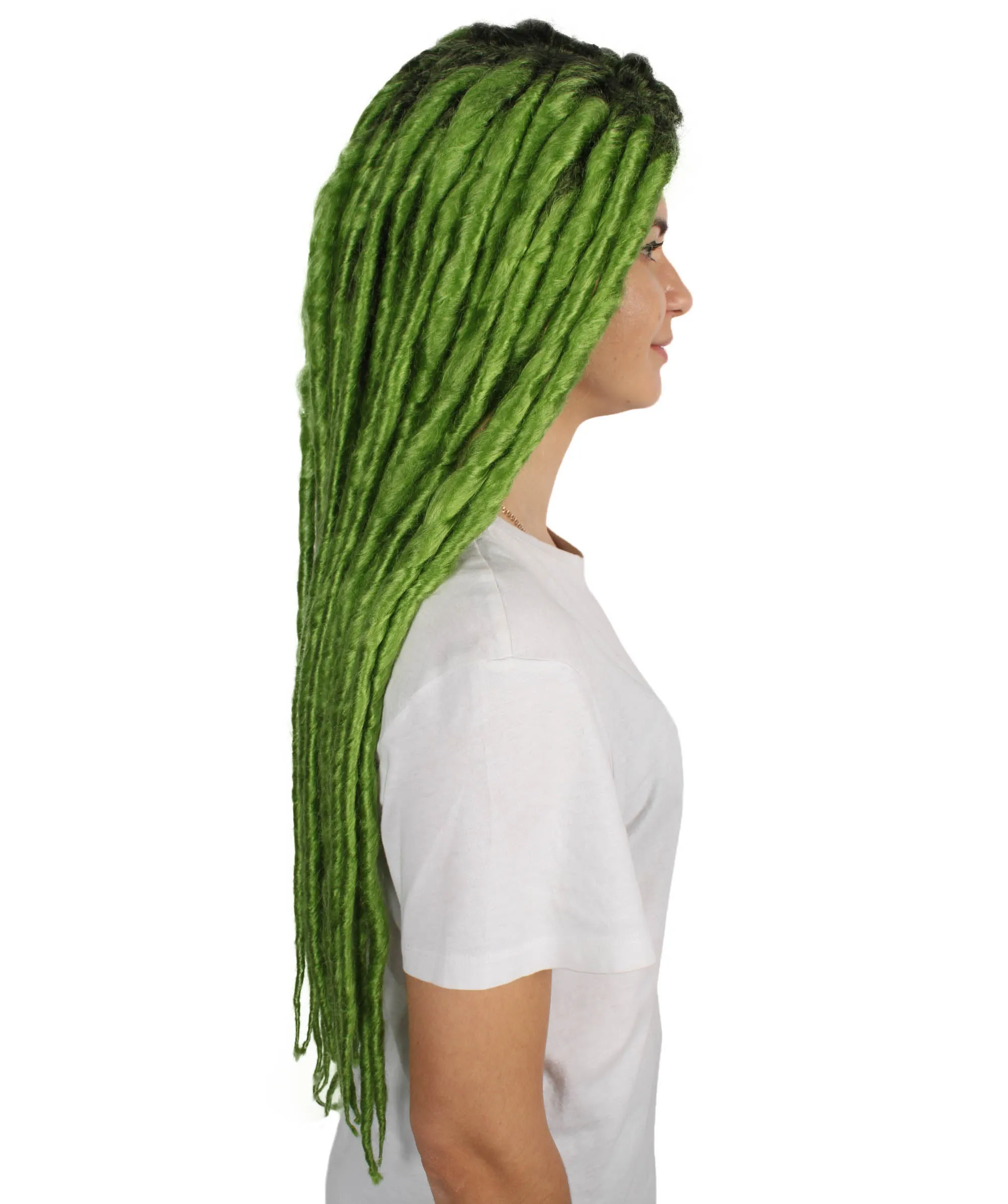 Adult Women's Long Dreadlocks Wig - Multiple Color Options.