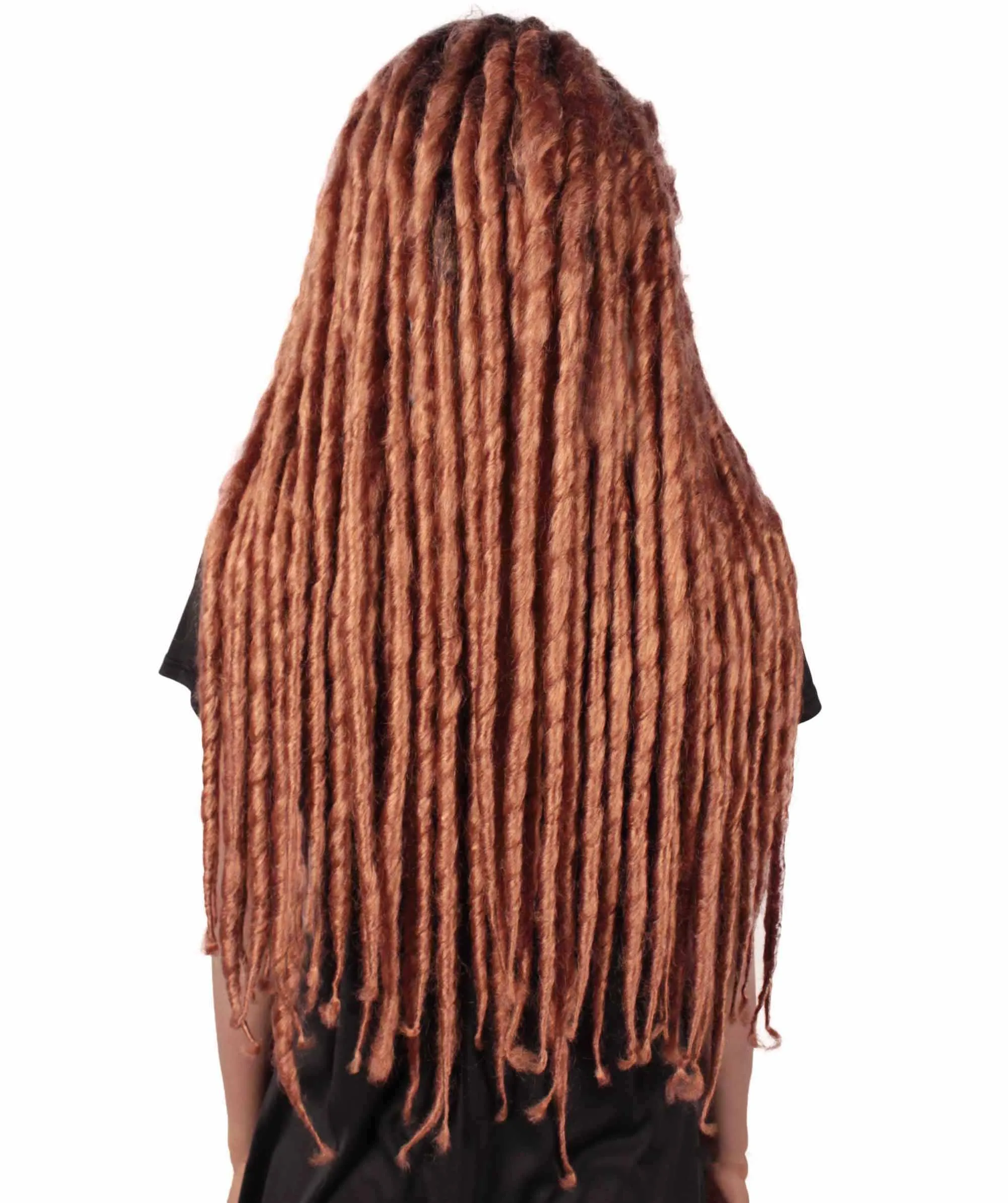 Adult Women's Long Dreadlocks Wig - Multiple Color Options.