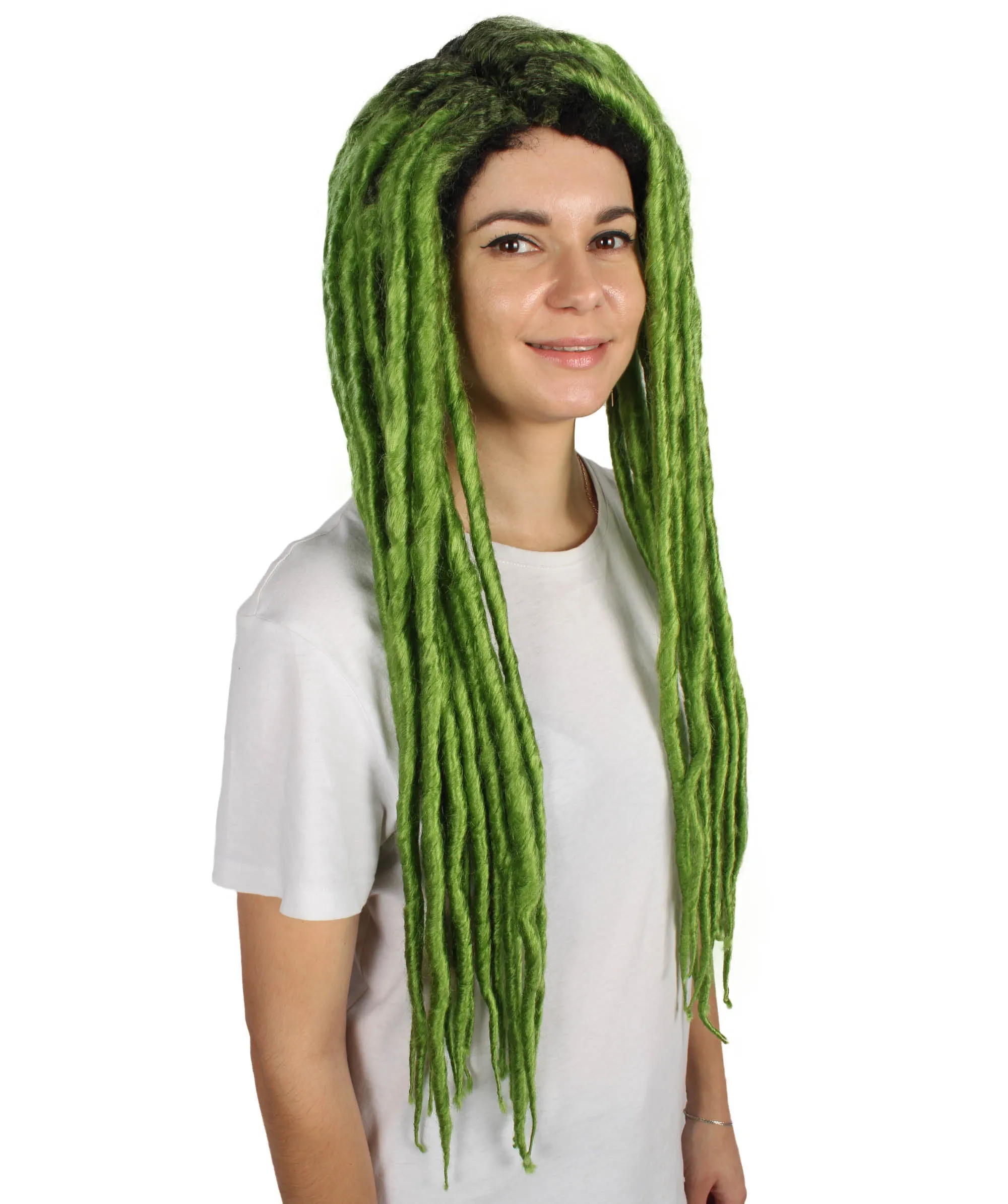 Adult Women's Long Dreadlocks Wig - Multiple Color Options.