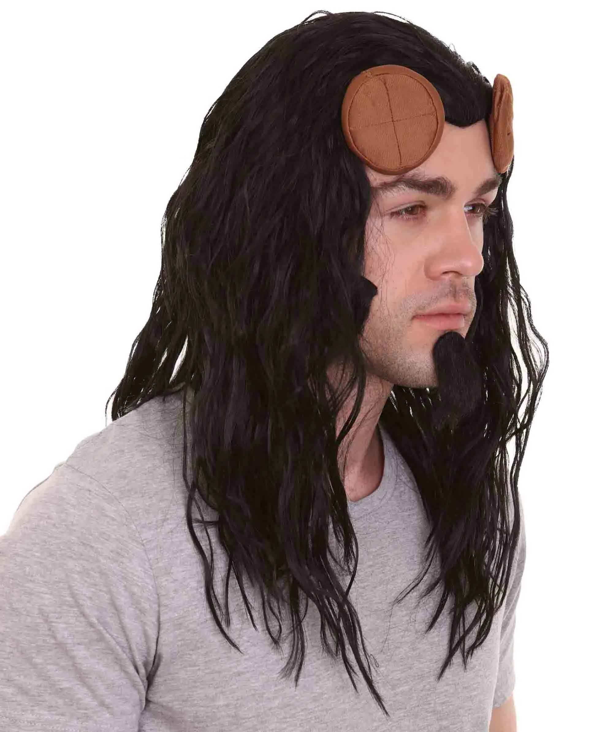 Demon Cosplay Wig | TV/Movie Wigs | Premium Breathable Capless Cap