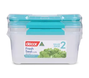 Food Containers, Oblong, 3L, Set