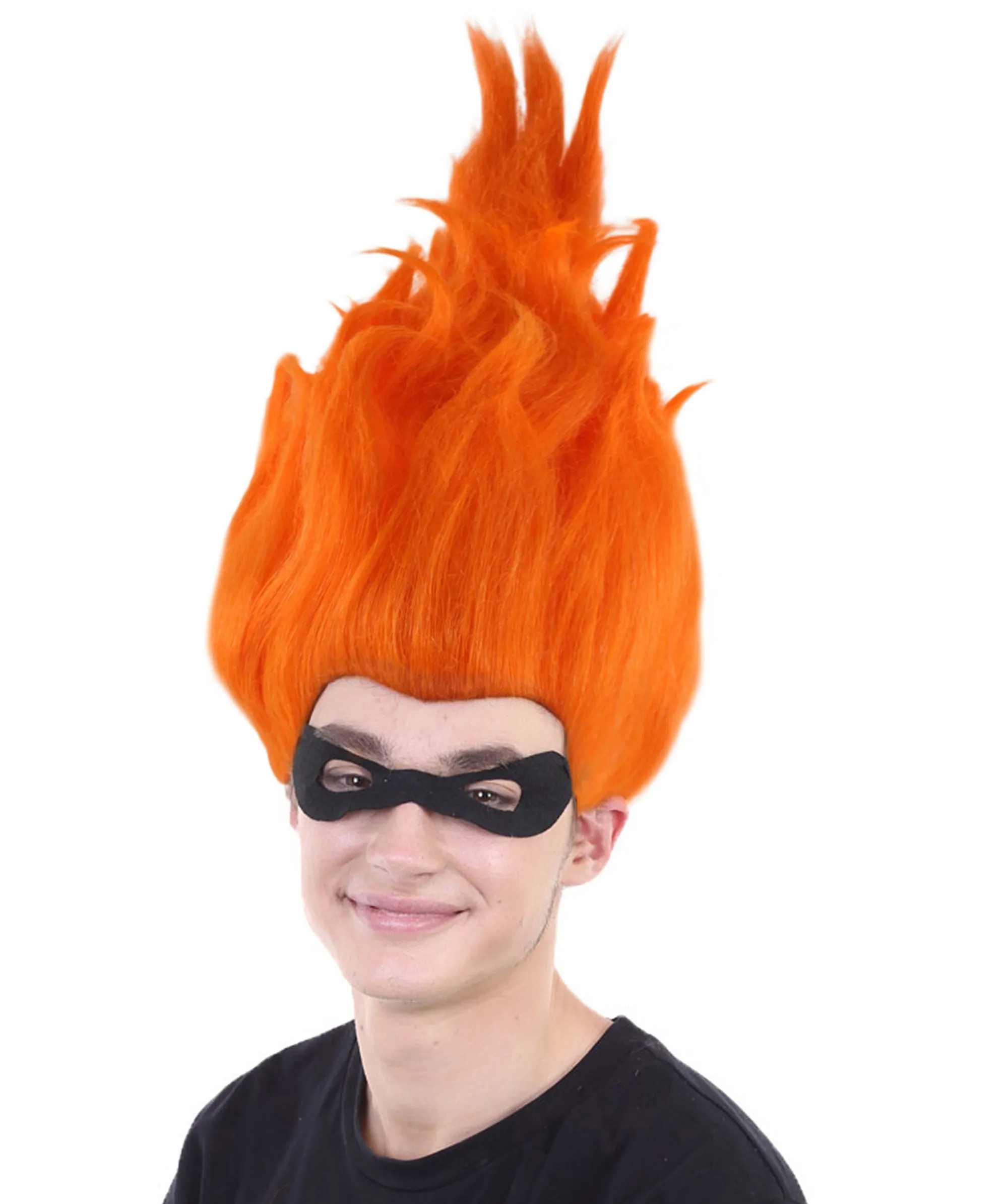 HPO Adult Animated Movie Supervillain Wig I Troll Wig  I Multiple Color Options I Flame-retardant Synthetic Fiber