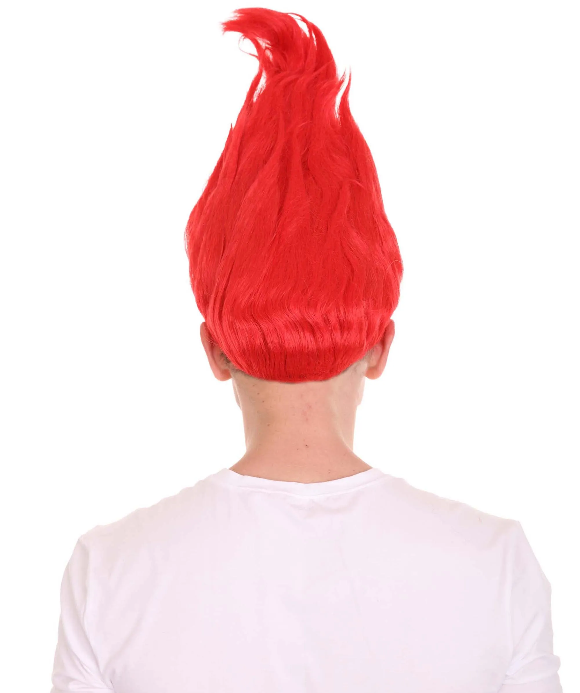 HPO Adult Animated Movie Supervillain Wig I Troll Wig  I Multiple Color Options I Flame-retardant Synthetic Fiber