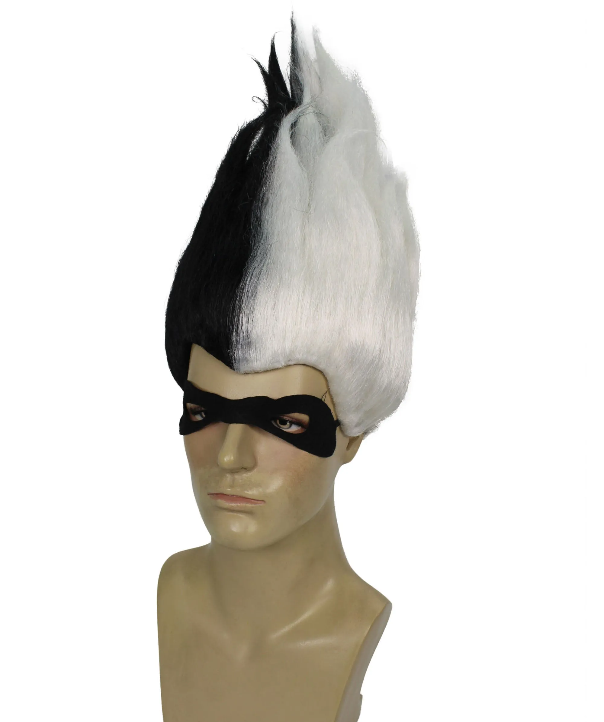 HPO Adult Animated Movie Supervillain Wig I Troll Wig  I Multiple Color Options I Flame-retardant Synthetic Fiber