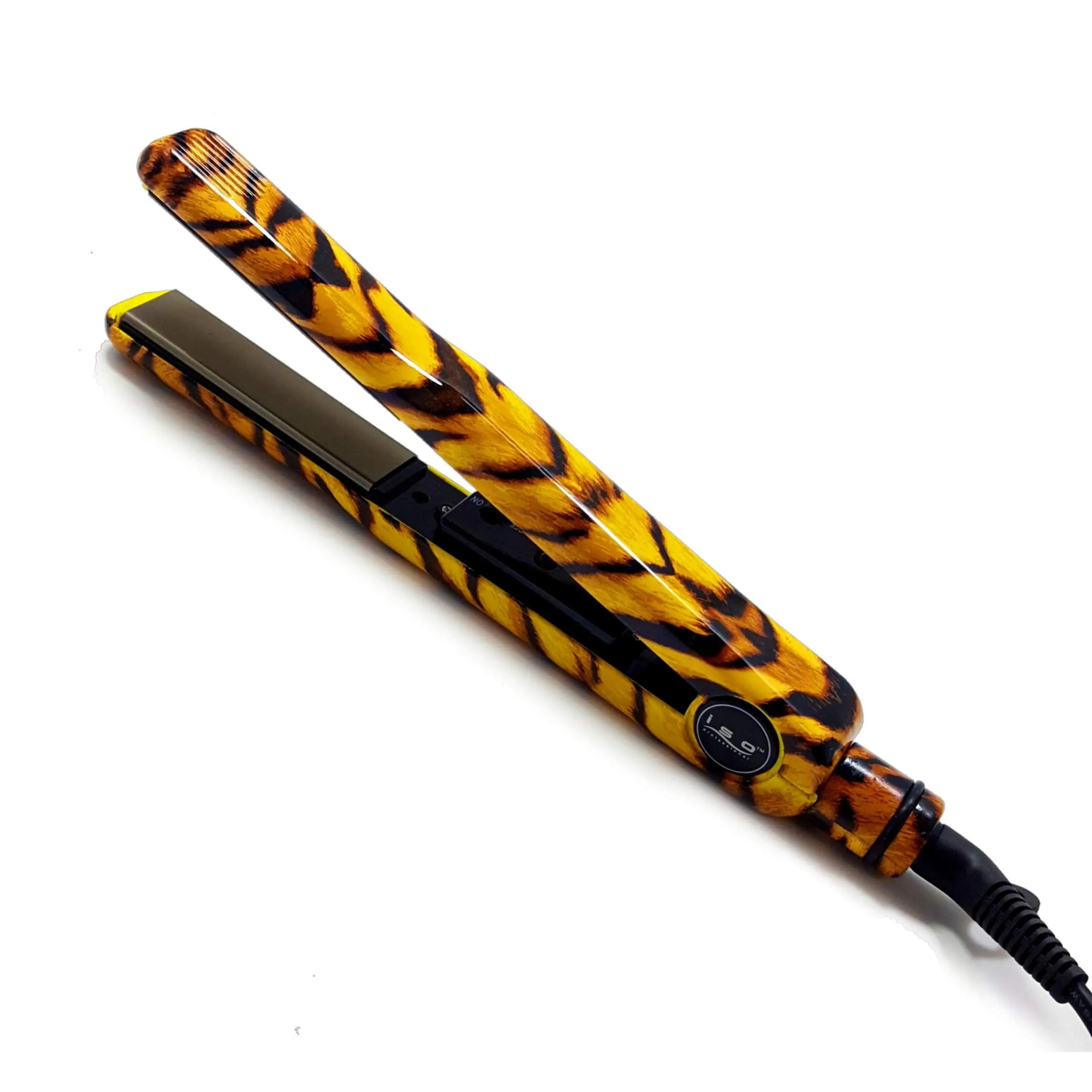 ISO Beauty Yellow Tiger 1" Turbo Silk | Flat Iron