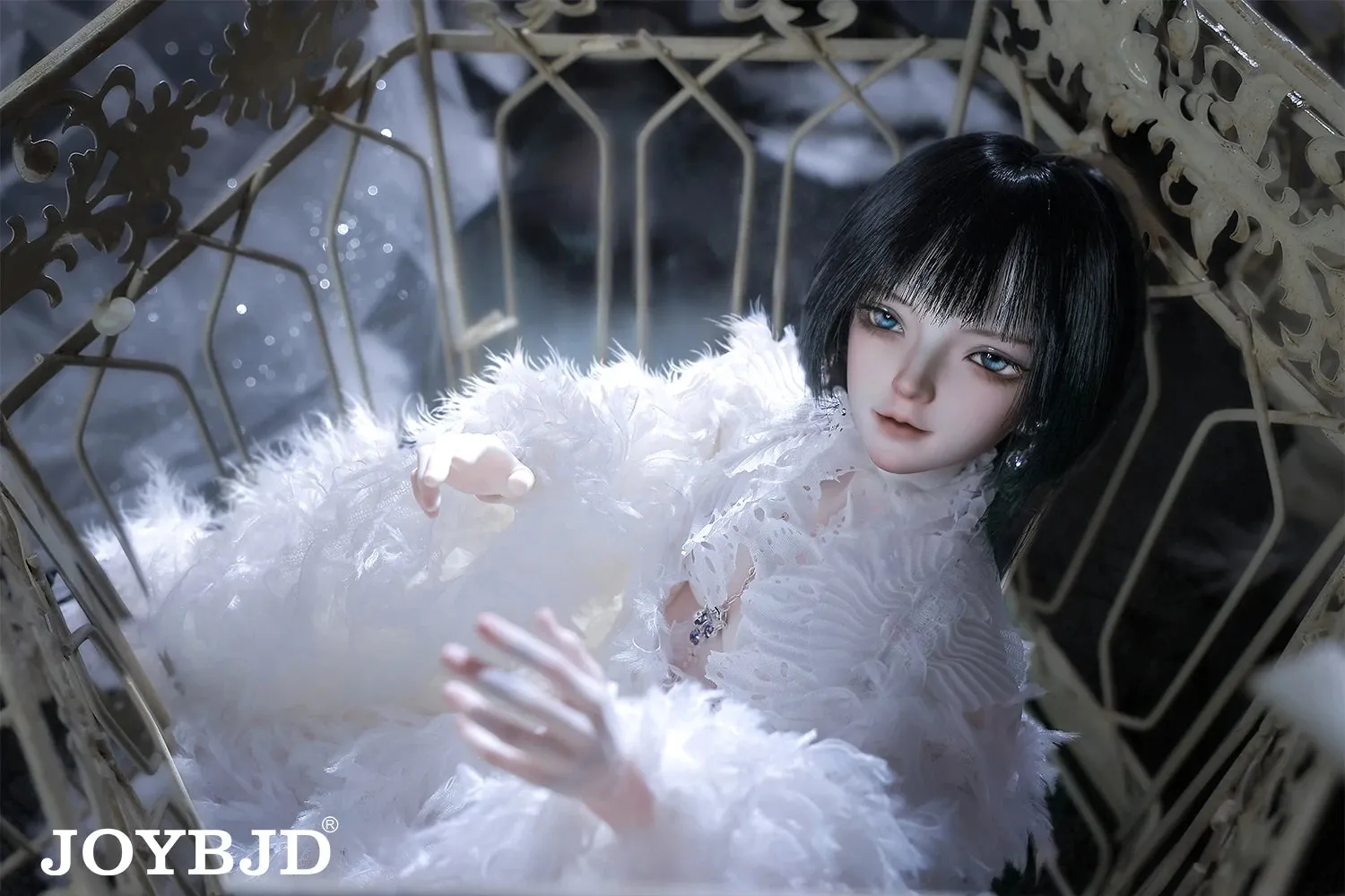 Joybfj Feather Darkne Doll - 1/4 BJD Male with Bai Lang Body & Animal's Feet