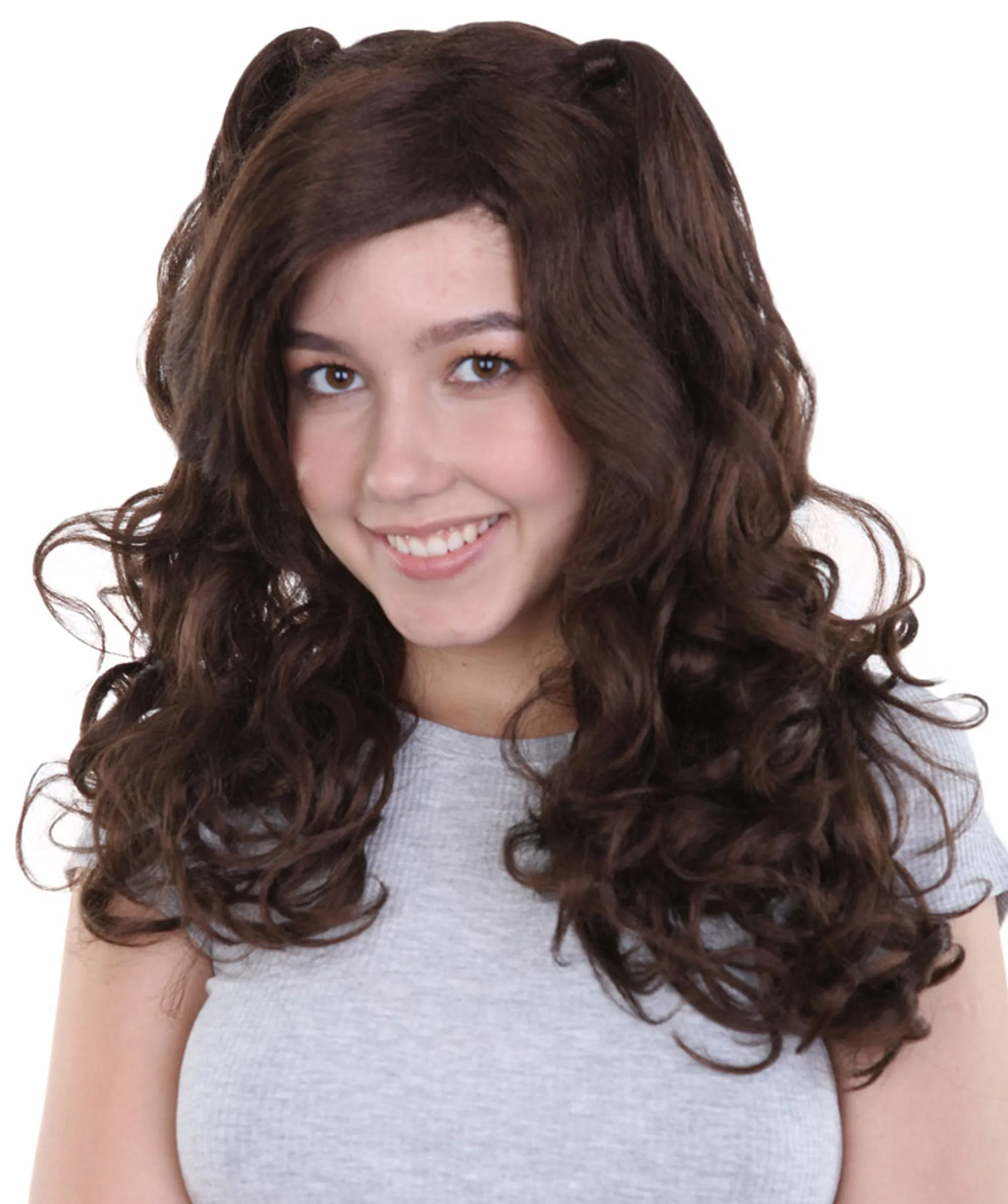 Jubilee Womens Wig | Dark Auburn Party Ready Fancy Cosplay Wig | Premium Breathable Capless Cap