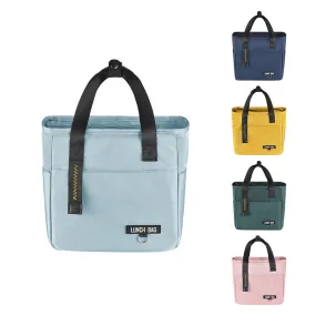 Large-Capacity Lunch Bag Office Workers And Students Insulated Lunch Box Bag High-Looking Waterproof Portable Lunch Bag