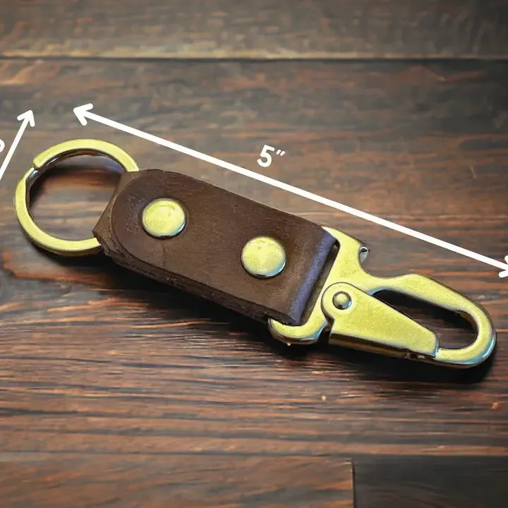 Leather Key Clips [2 Styles]