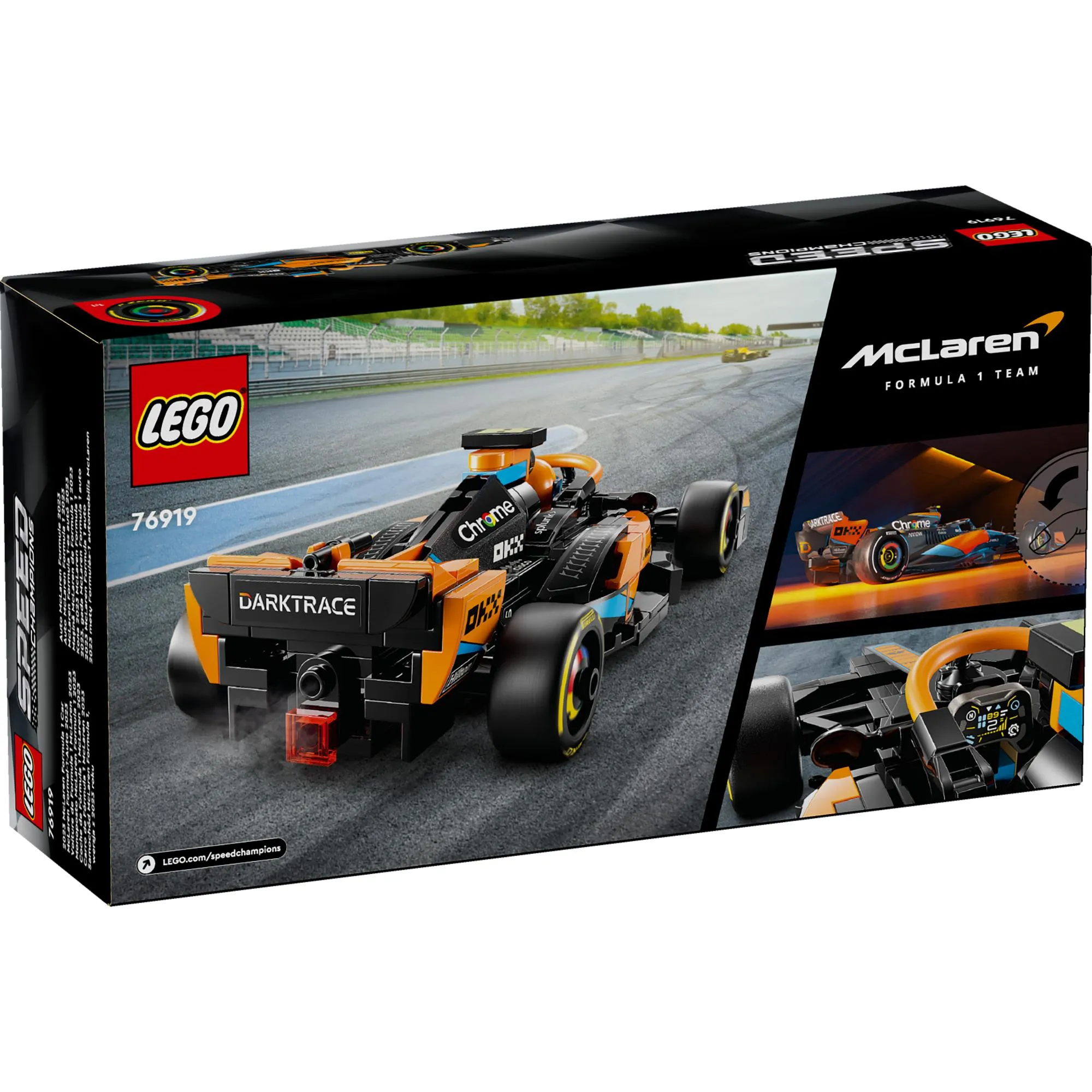 LEGO 76919 Speed Champions 2023 Mclaren Formula 1 Race Car