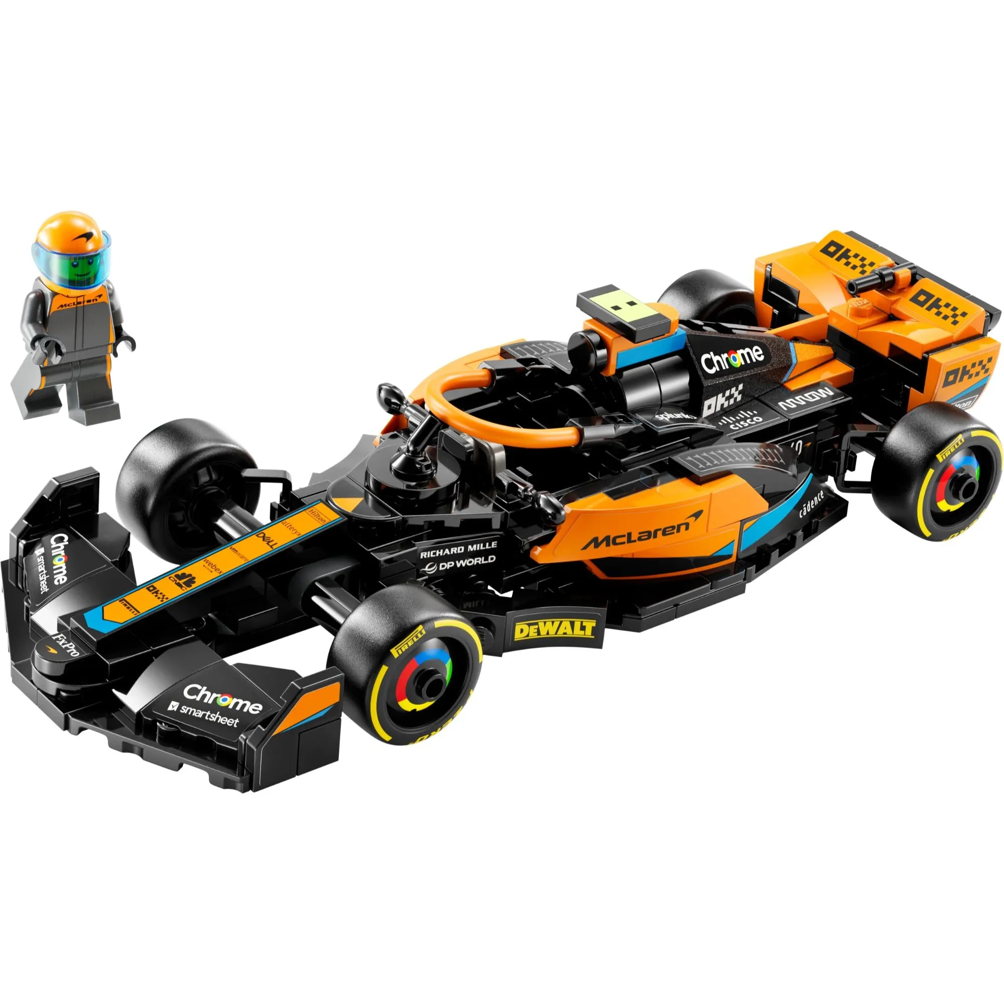 LEGO 76919 Speed Champions 2023 Mclaren Formula 1 Race Car