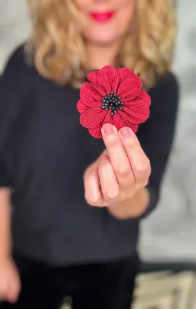 Lilibet 2-in-1 Flower Brooch