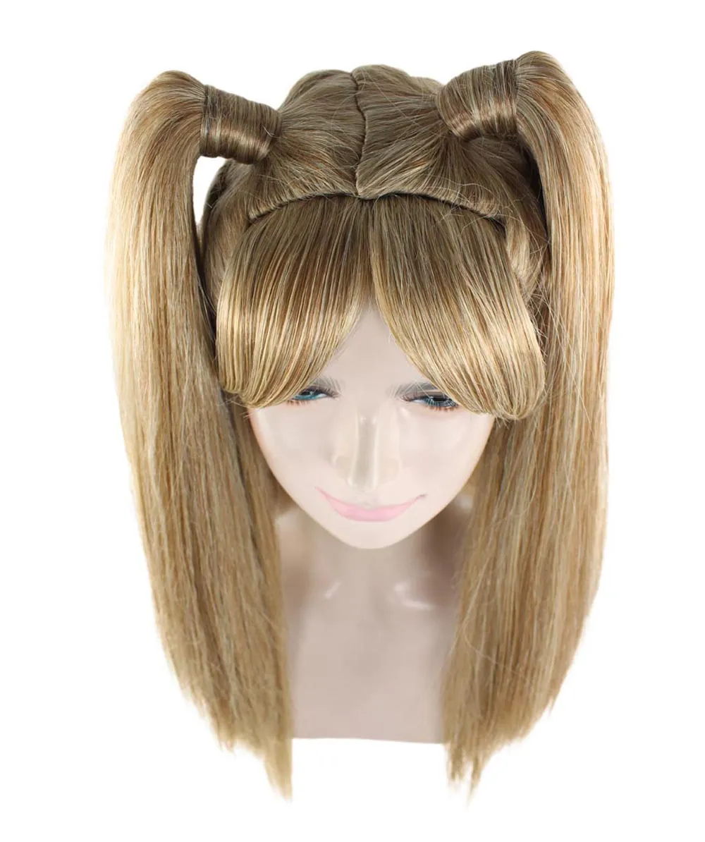 Lolita Cosplay Women’s Wig | Long Blonde Pigtails Character Wig | Premium Breathable Capless Cap