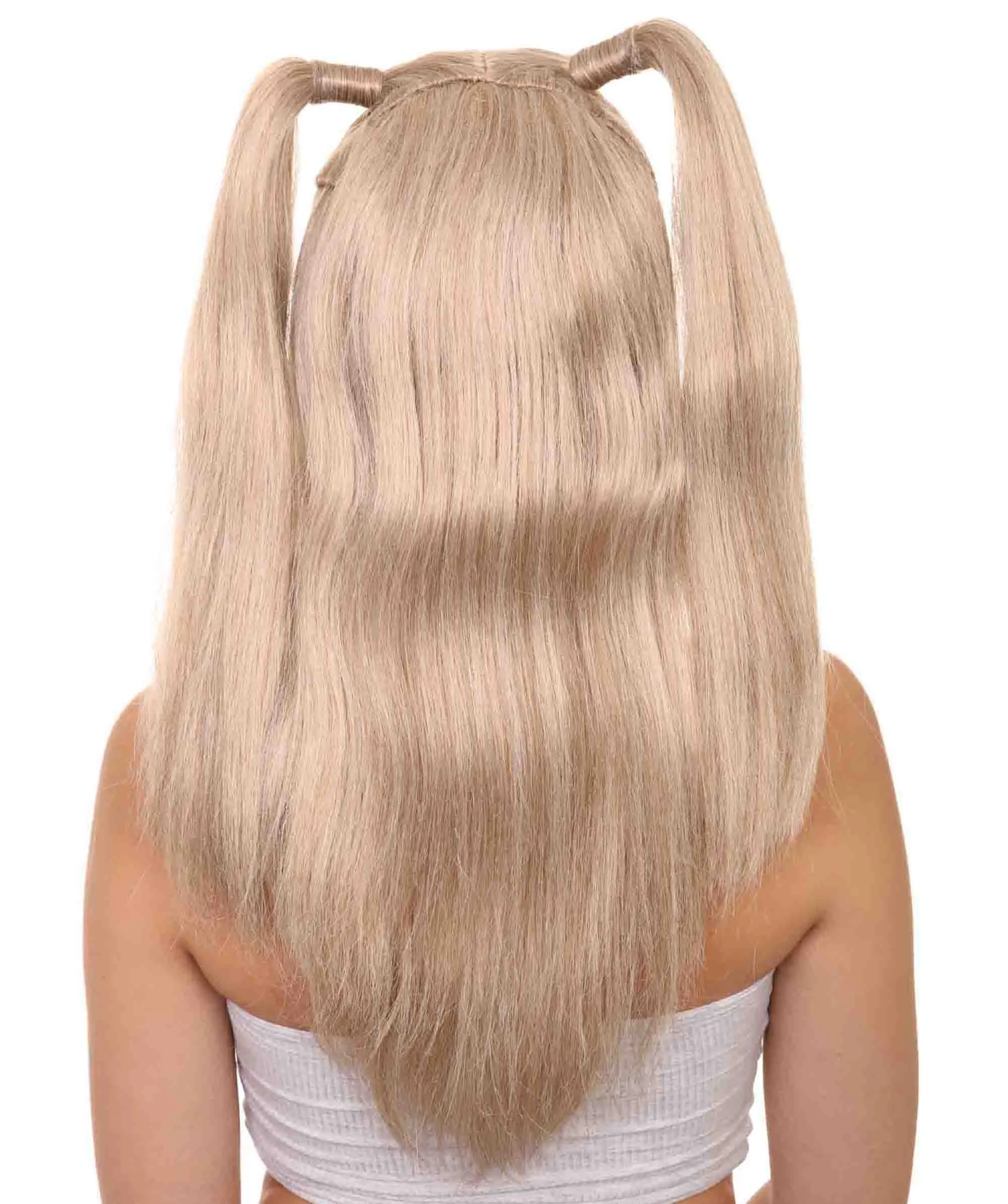 Lolita Cosplay Women’s Wig | Long Blonde Pigtails Character Wig | Premium Breathable Capless Cap