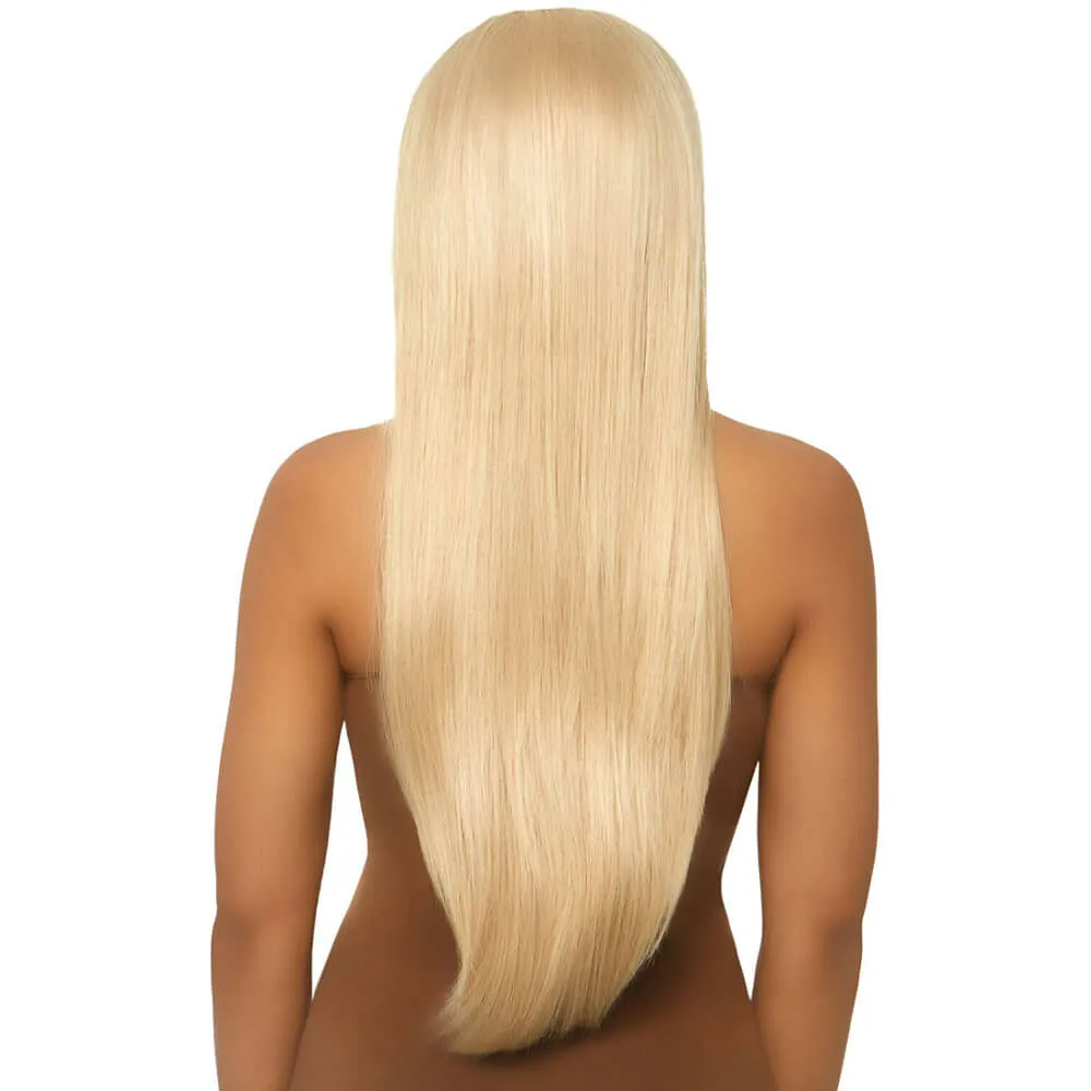 Long Straight Centre Part Wig - Blonde - Leg Avenue