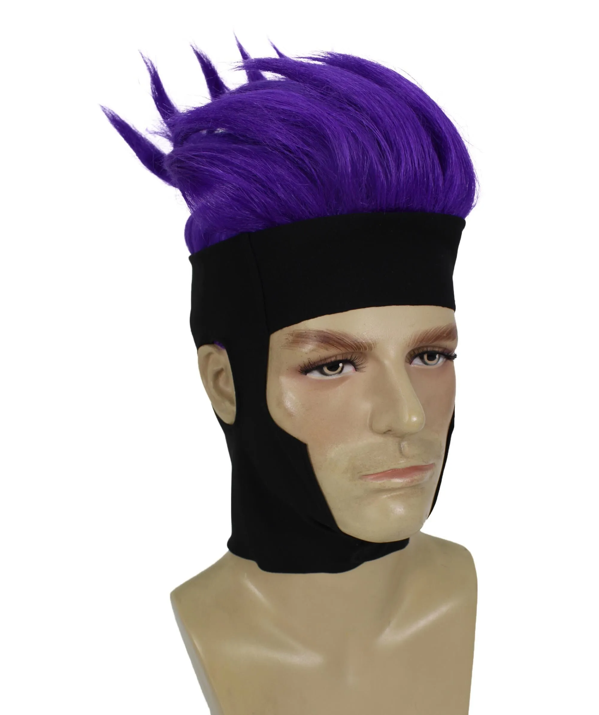 Men's Comic Mutant with Kinetic Power Wig | Multiple Color Options I Flame-retardant Synthetic Fiber