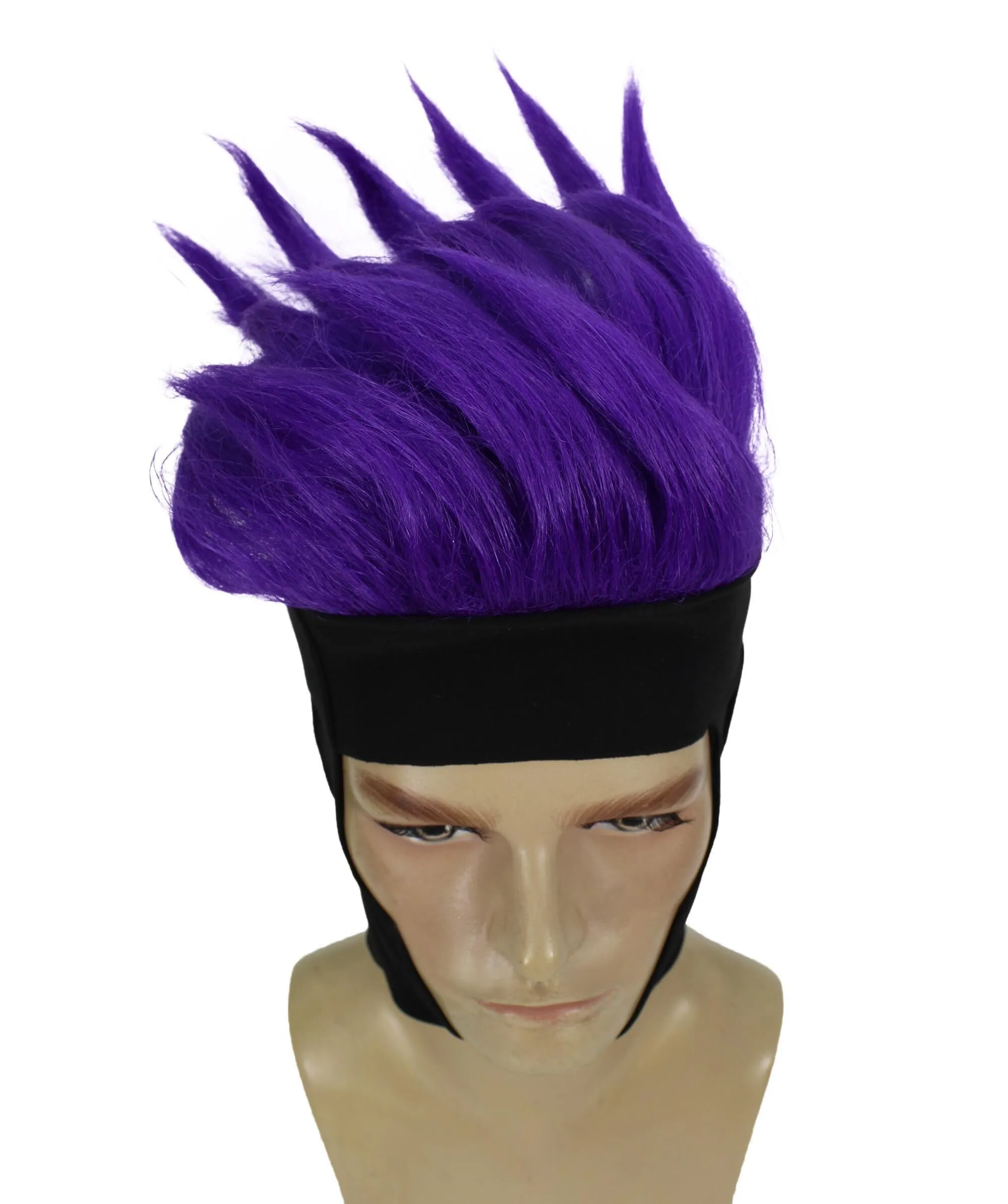 Men's Comic Mutant with Kinetic Power Wig | Multiple Color Options I Flame-retardant Synthetic Fiber