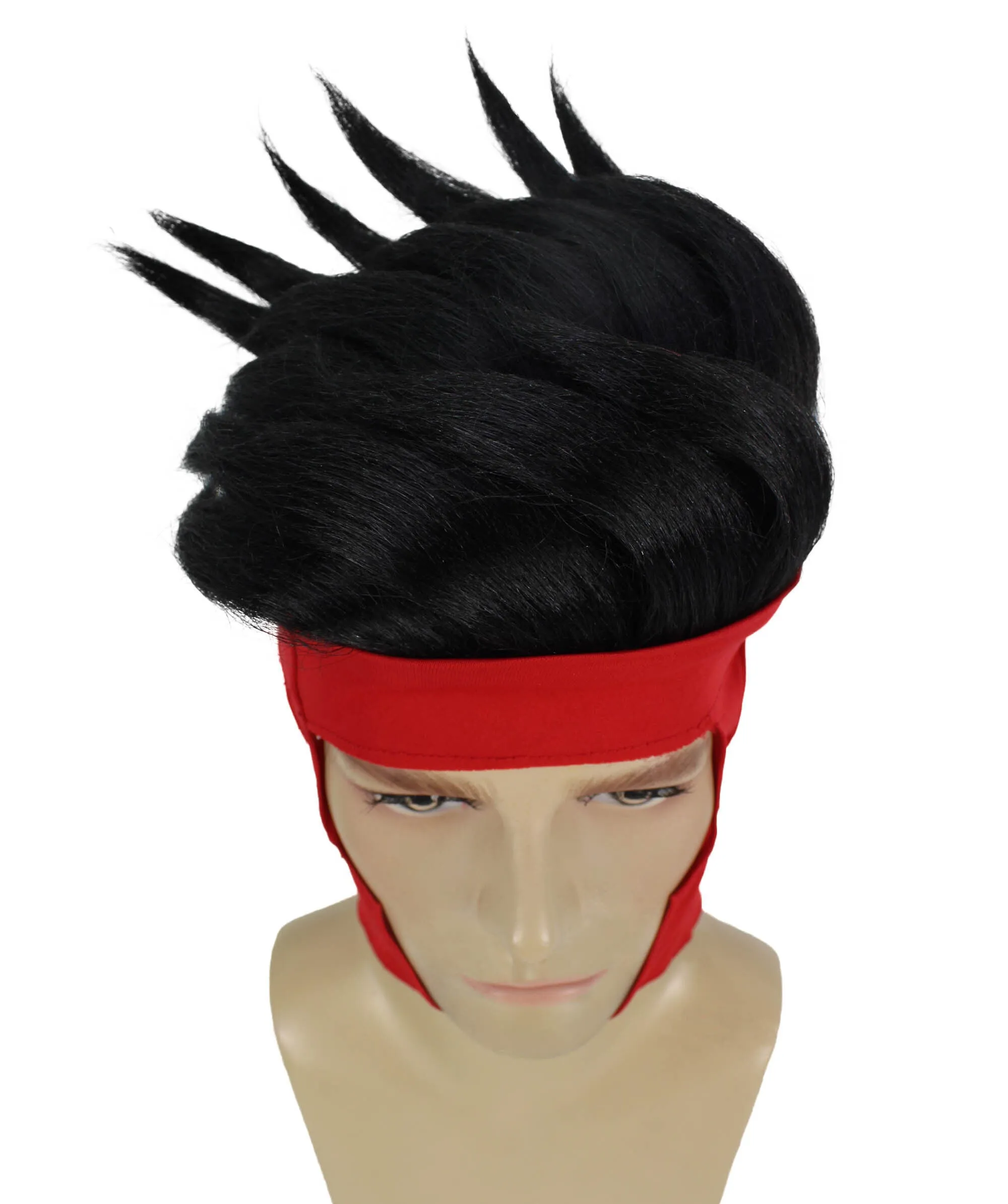 Men's Comic Mutant with Kinetic Power Wig | Multiple Color Options I Flame-retardant Synthetic Fiber