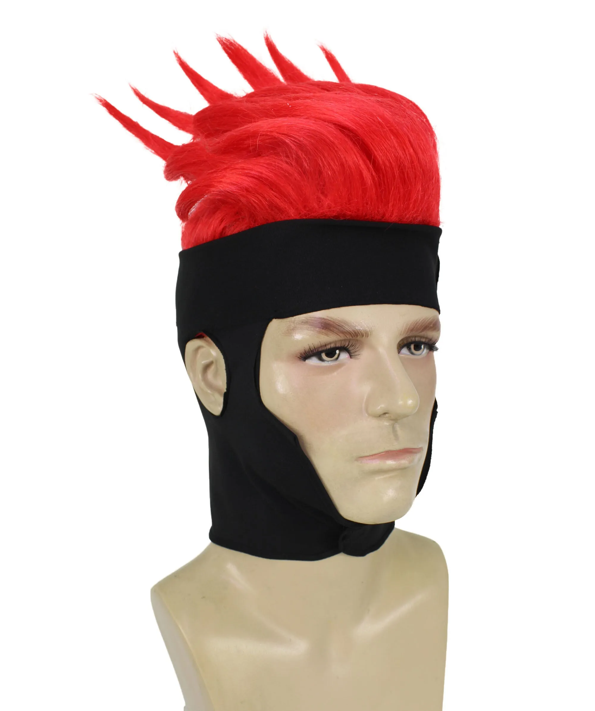 Men's Comic Mutant with Kinetic Power Wig | Multiple Color Options I Flame-retardant Synthetic Fiber