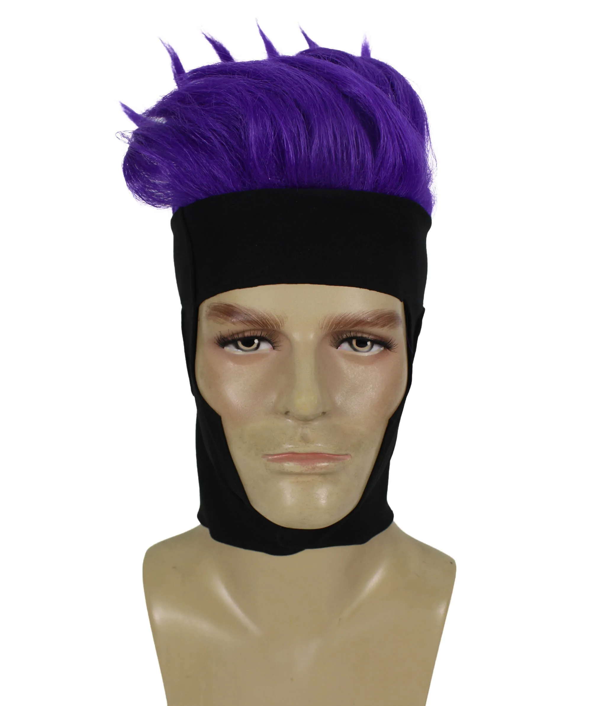 Men's Comic Mutant with Kinetic Power Wig | Multiple Color Options I Flame-retardant Synthetic Fiber