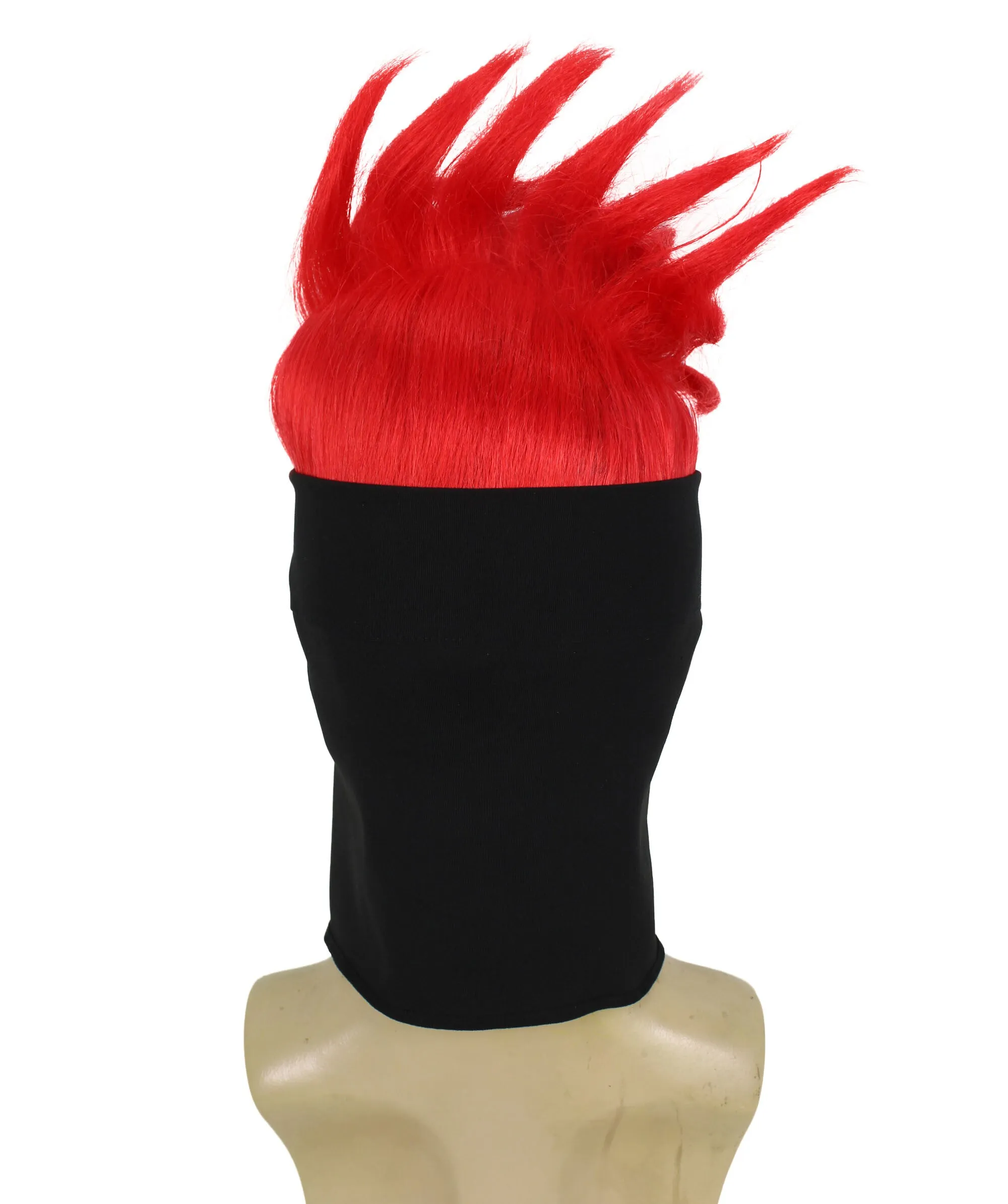 Men's Comic Mutant with Kinetic Power Wig | Multiple Color Options I Flame-retardant Synthetic Fiber