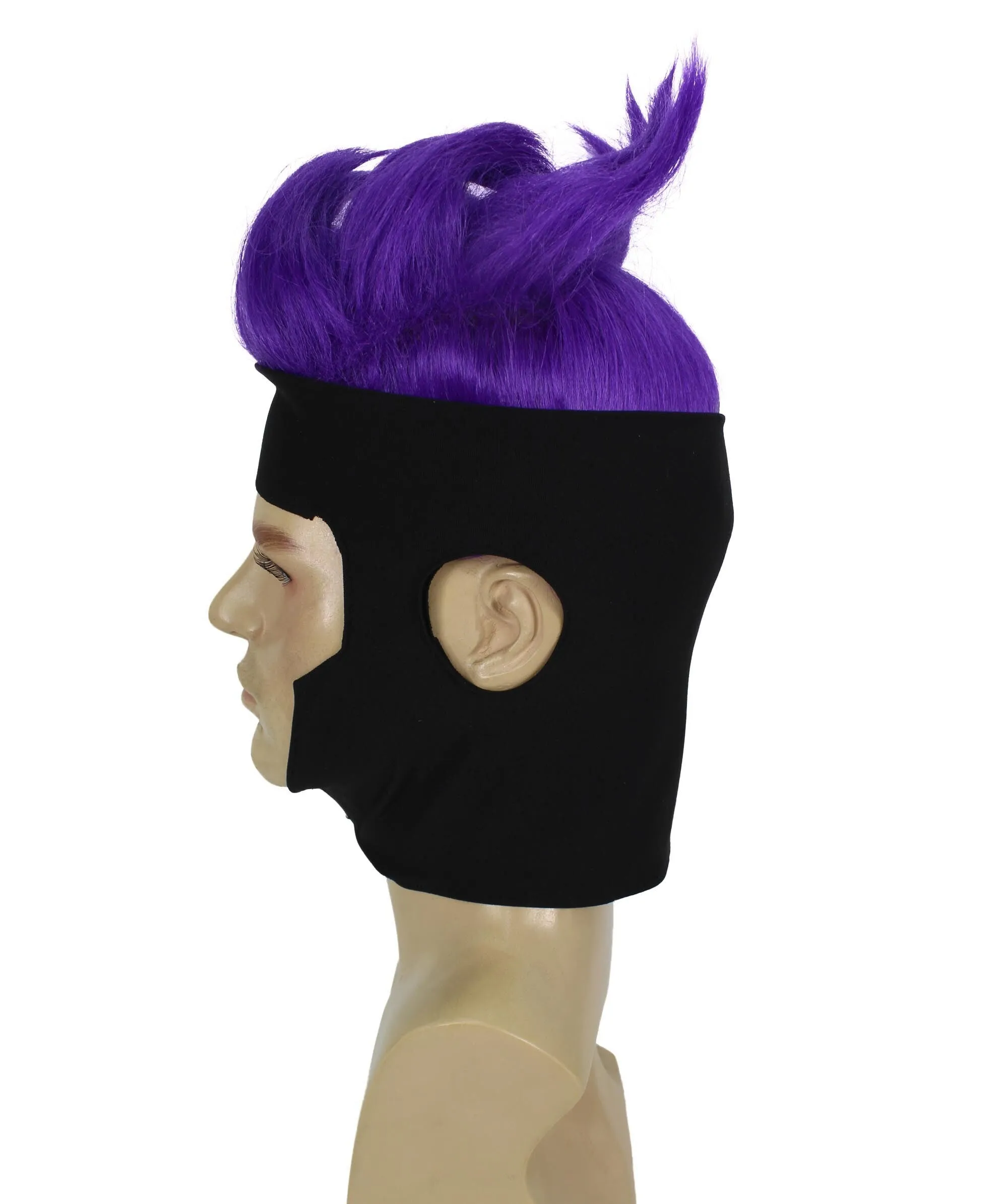 Men's Comic Mutant with Kinetic Power Wig | Multiple Color Options I Flame-retardant Synthetic Fiber