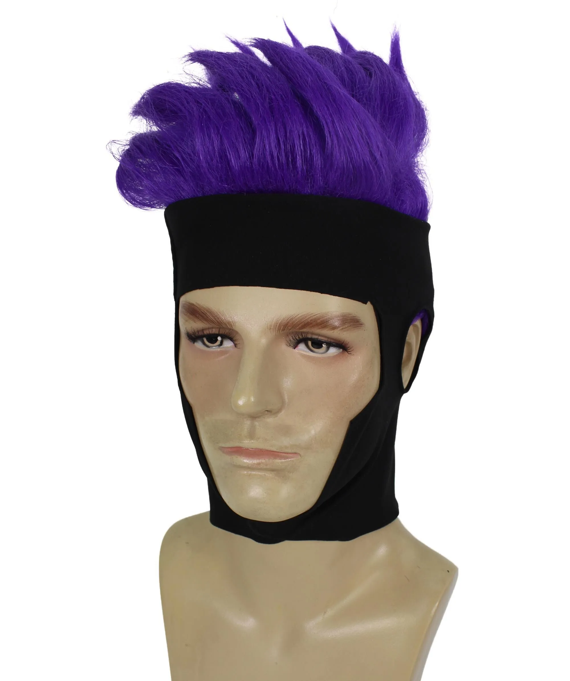 Men's Comic Mutant with Kinetic Power Wig | Multiple Color Options I Flame-retardant Synthetic Fiber