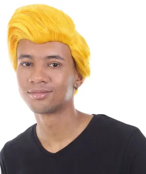 Men's Dolls Movies character wig | Yellow Wigs | Premium Breathable Capless Cap