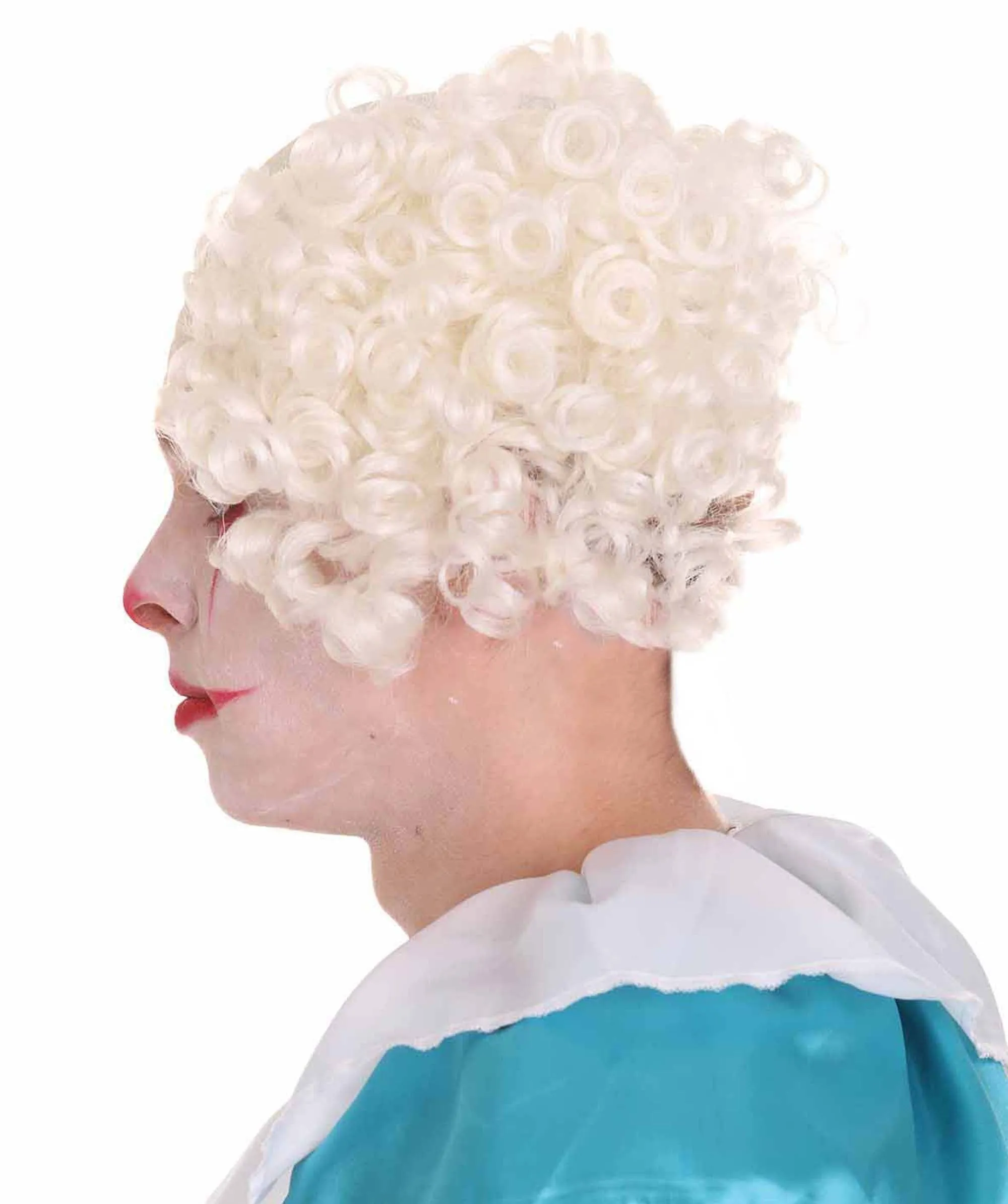 Men's Scary Bald Clown Curly Wigs Collection |  Cosplay Halloween Wigs