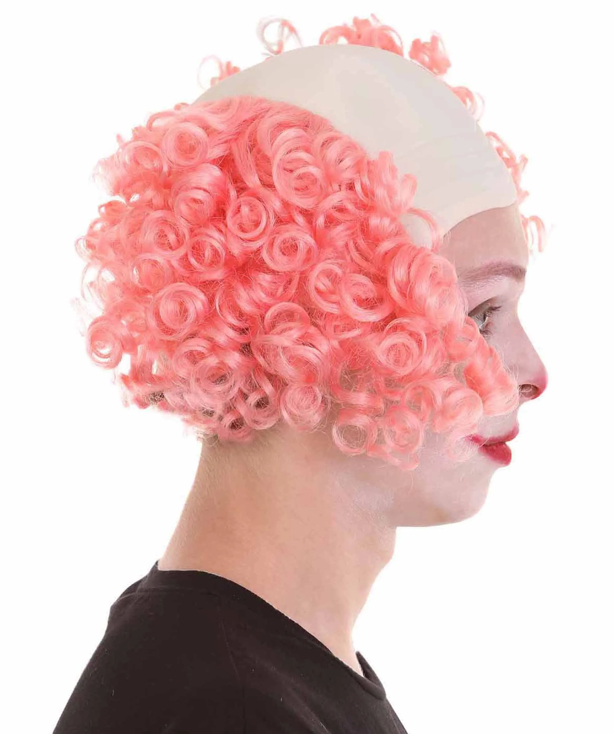 Men's Scary Bald Clown Curly Wigs Collection |  Cosplay Halloween Wigs