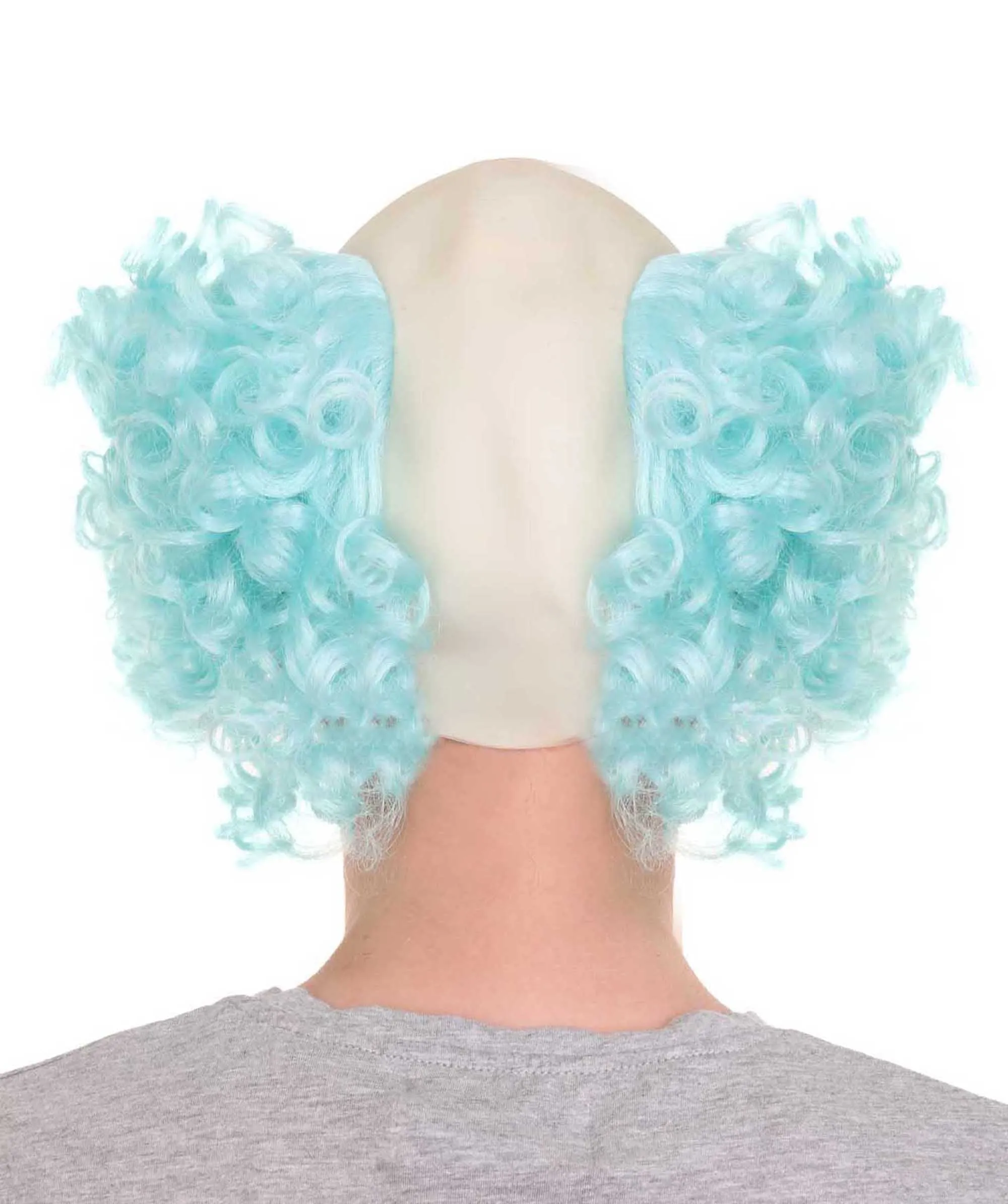 Men's Scary Bald Clown Curly Wigs Collection |  Cosplay Halloween Wigs