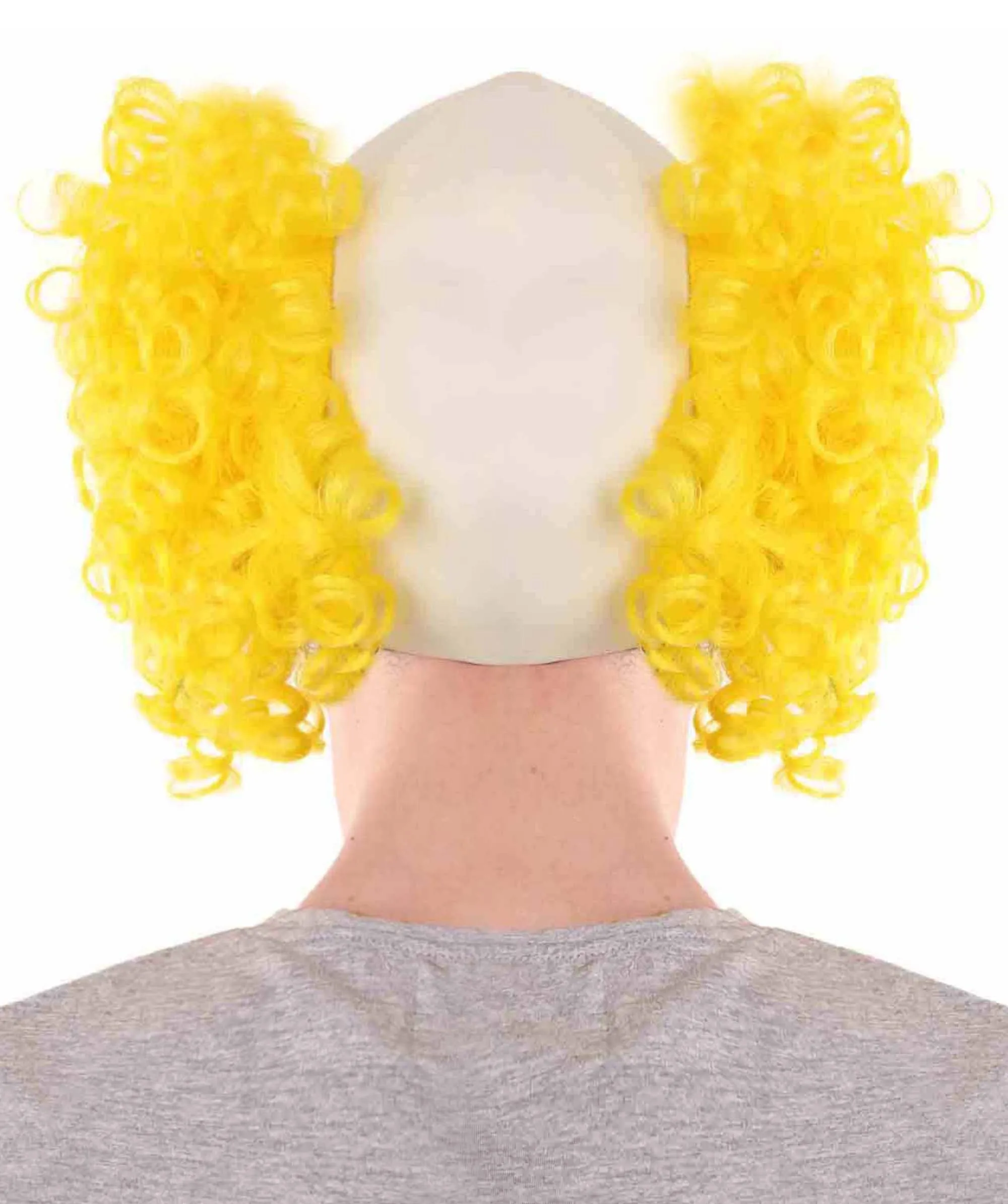 Men's Scary Bald Clown Curly Wigs Collection |  Cosplay Halloween Wigs