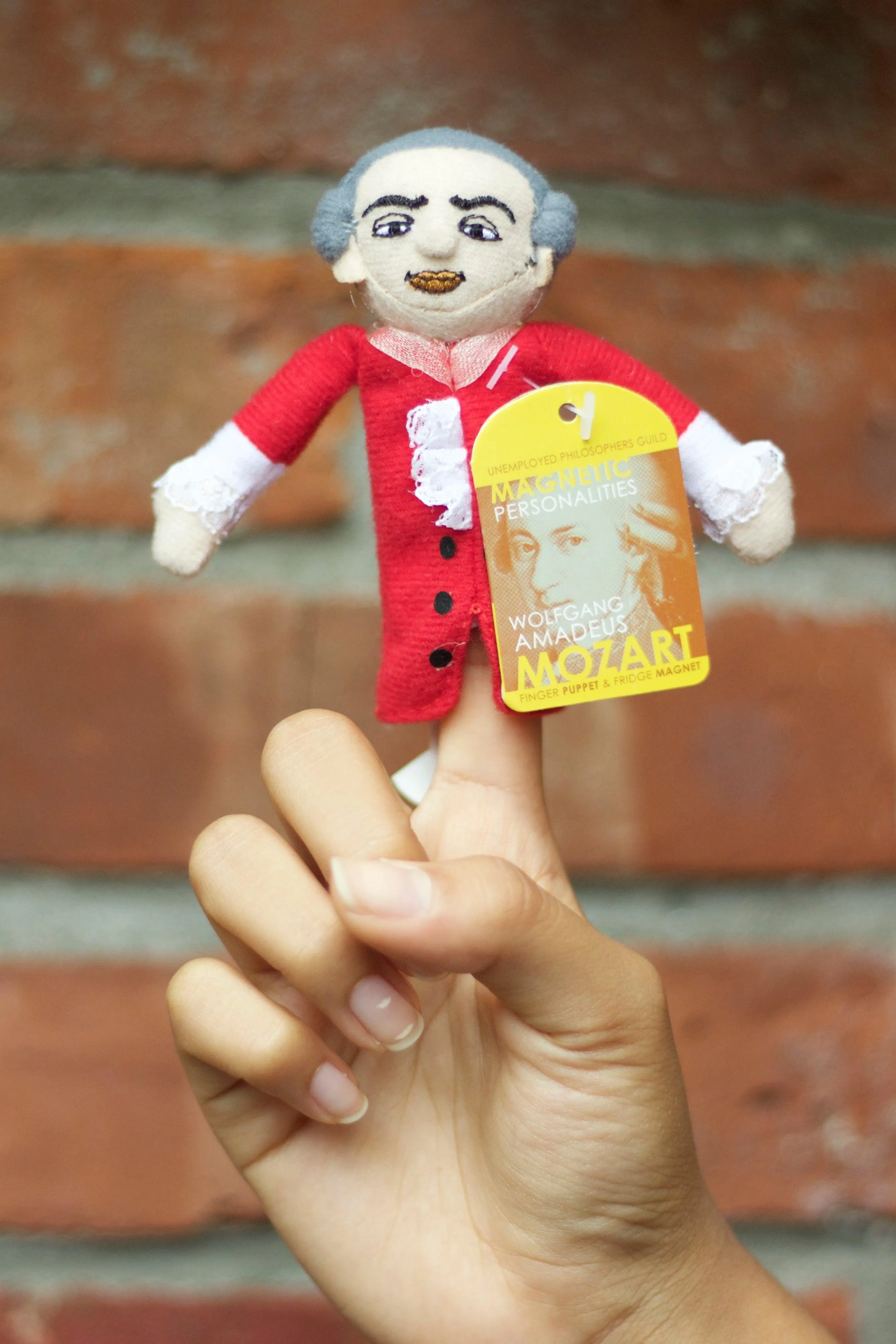 Mozart Finger Puppet