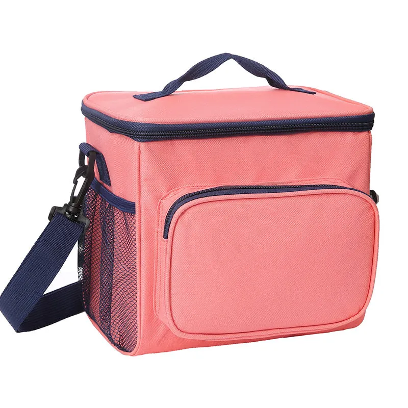 Oxford cloth insulated bag picnic lunch cold lunch box bag large capacity fresh ice pack insulated bag