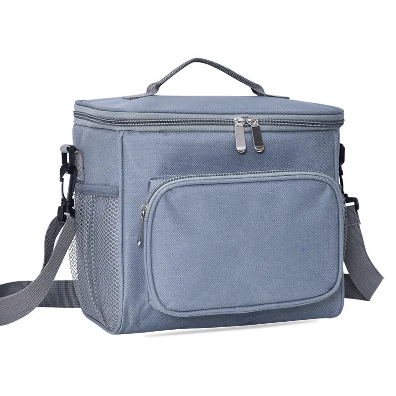 Oxford cloth insulated bag picnic lunch cold lunch box bag large capacity fresh ice pack insulated bag