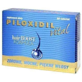 Piloxidil Vital x 60 tablets, hair growth vitamins for women