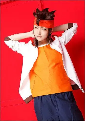 "Inazuma Eleven GO" Mamoru Endou style cosplay wig