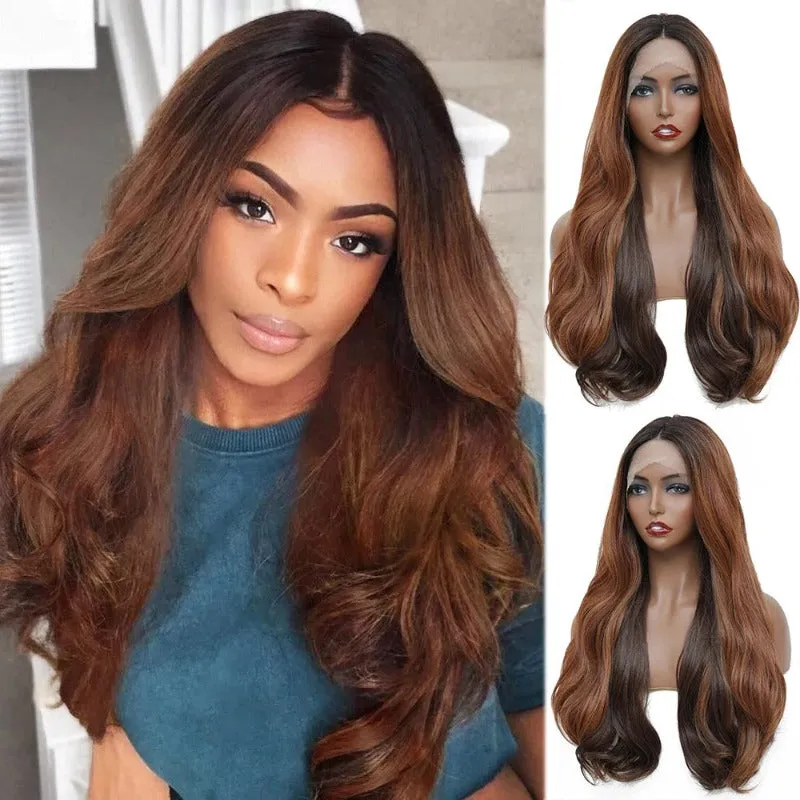 Synthetic Wavy Lace Front Wig