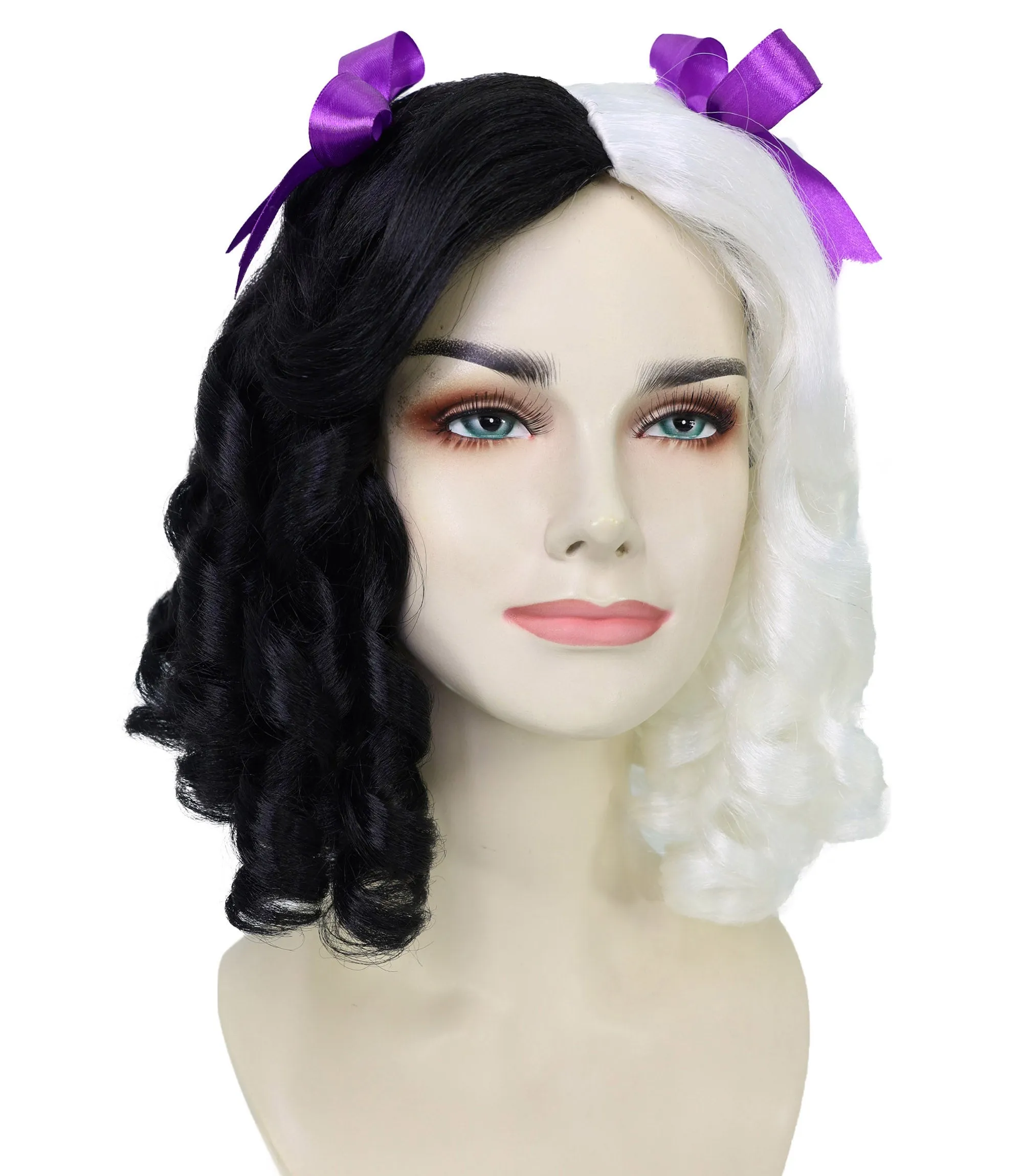 The Unfortunate Miss Splats Wig, TV/Movie Multiple Wigs , Premium Breathable Capless Cap