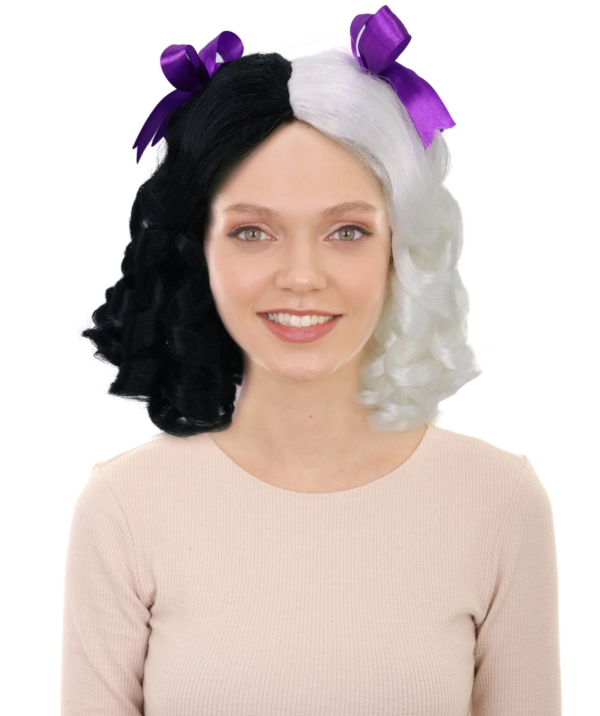 The Unfortunate Miss Splats Wig, TV/Movie Multiple Wigs , Premium Breathable Capless Cap