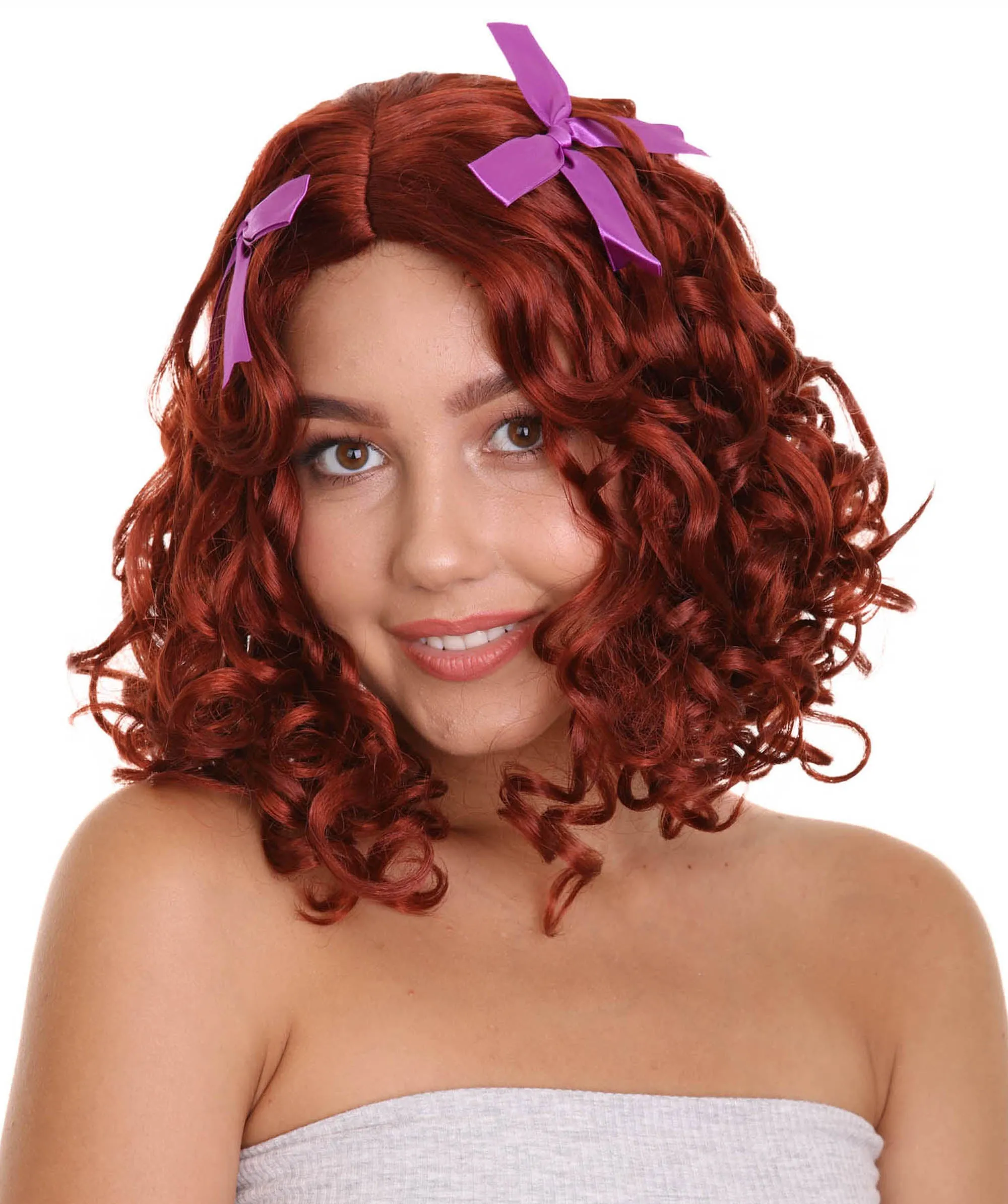 The Unfortunate Miss Splats Wig, TV/Movie Multiple Wigs , Premium Breathable Capless Cap