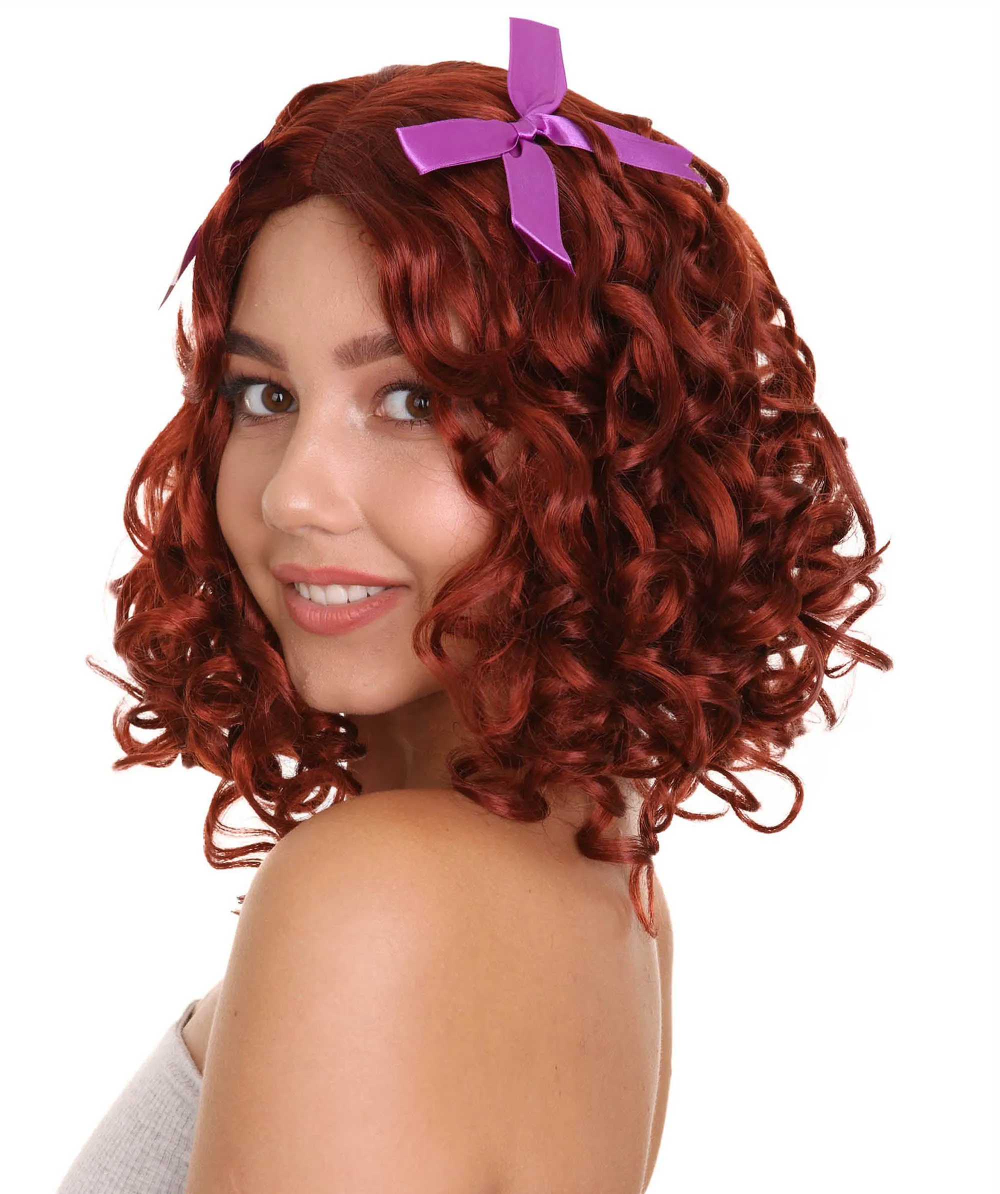 The Unfortunate Miss Splats Wig, TV/Movie Multiple Wigs , Premium Breathable Capless Cap