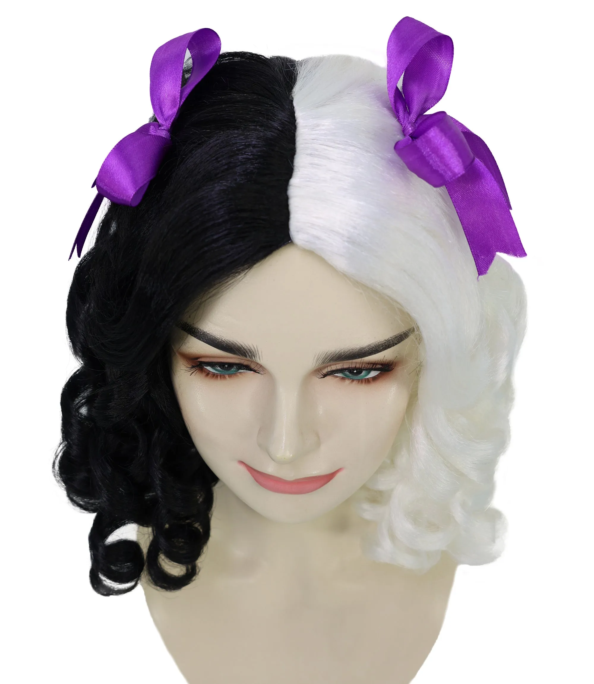 The Unfortunate Miss Splats Wig, TV/Movie Multiple Wigs , Premium Breathable Capless Cap