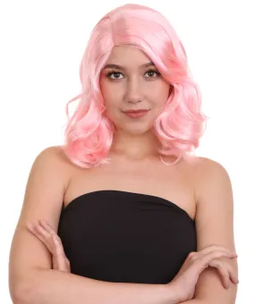 Women's Curly Lady Wigs Collection | Party Ready Fancy Cosplay Halloween Wigs | Multi Color Options | Premium Breathable Capless Cap